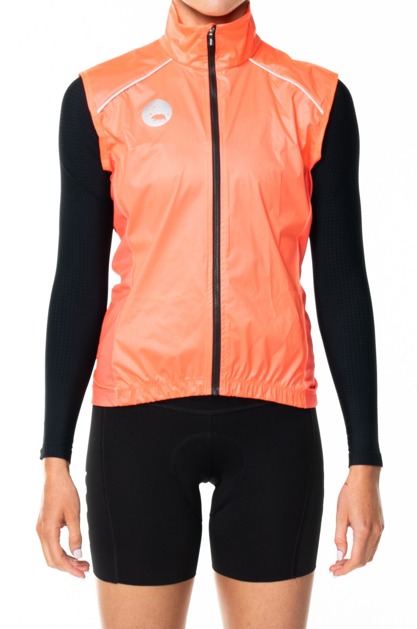 unisex windstop gilet - see me now