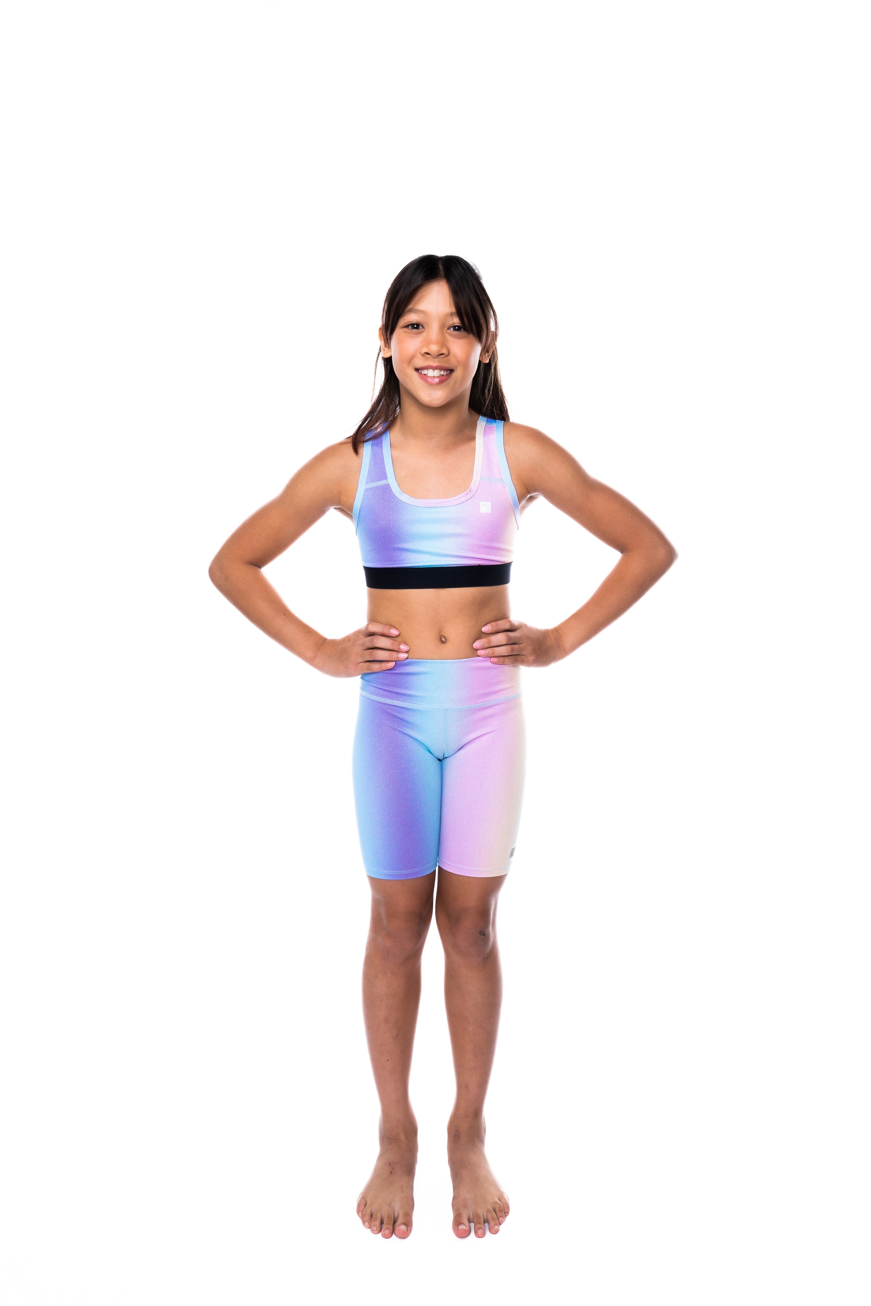 WYN by MALO Girls Biker Shorts - Prism