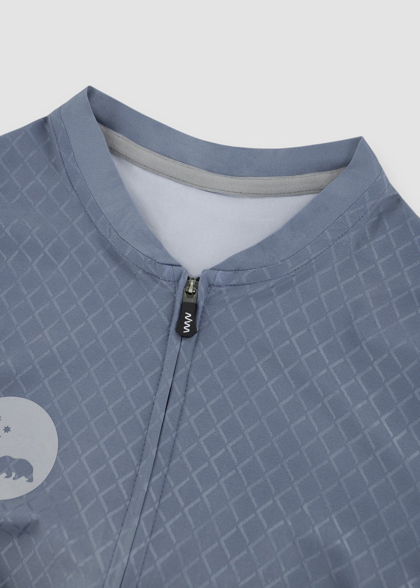 Men's LUCEO Pro Racer Cycling Jersey - Steel Blue