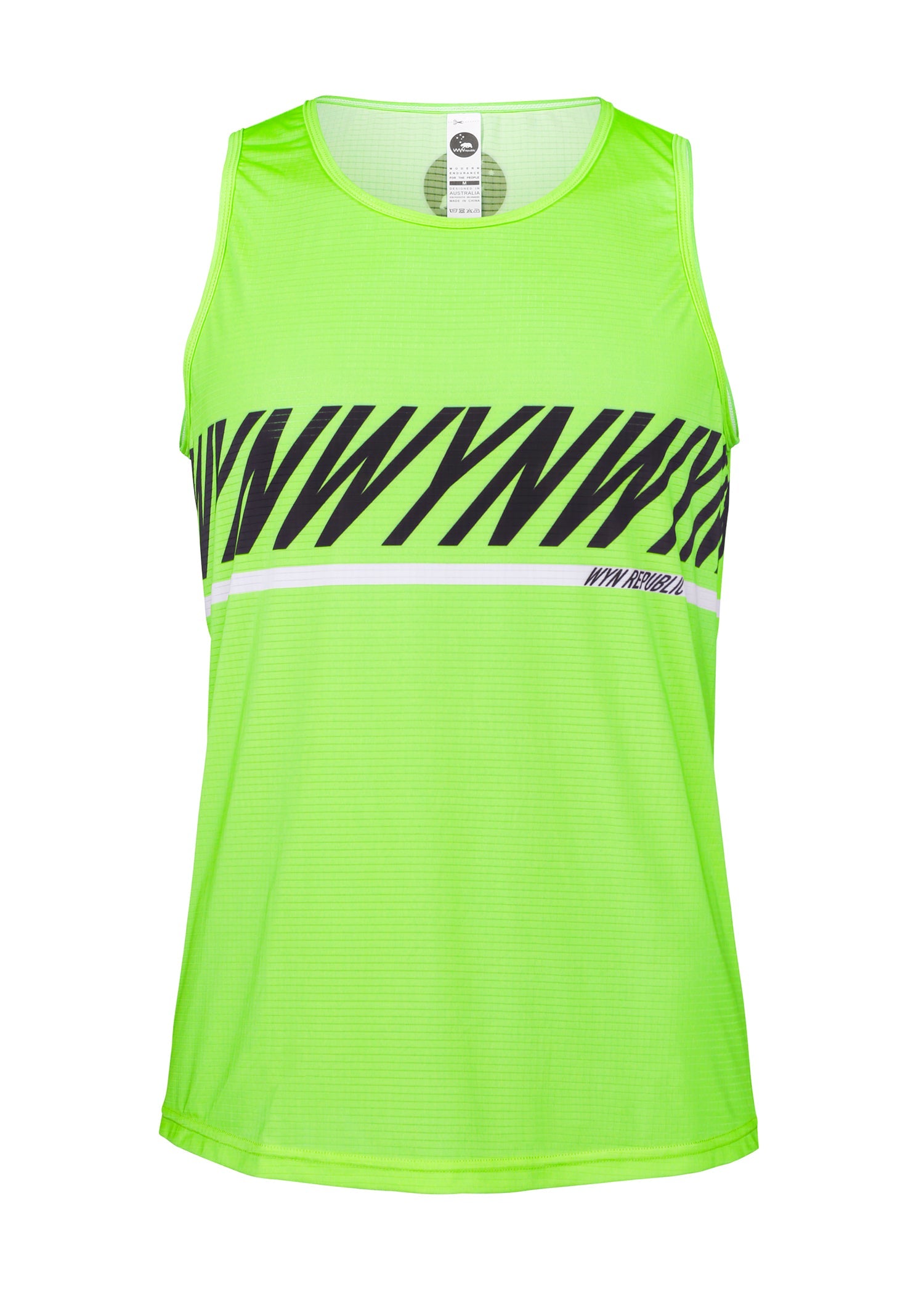 Men's Fly Tank - Lime