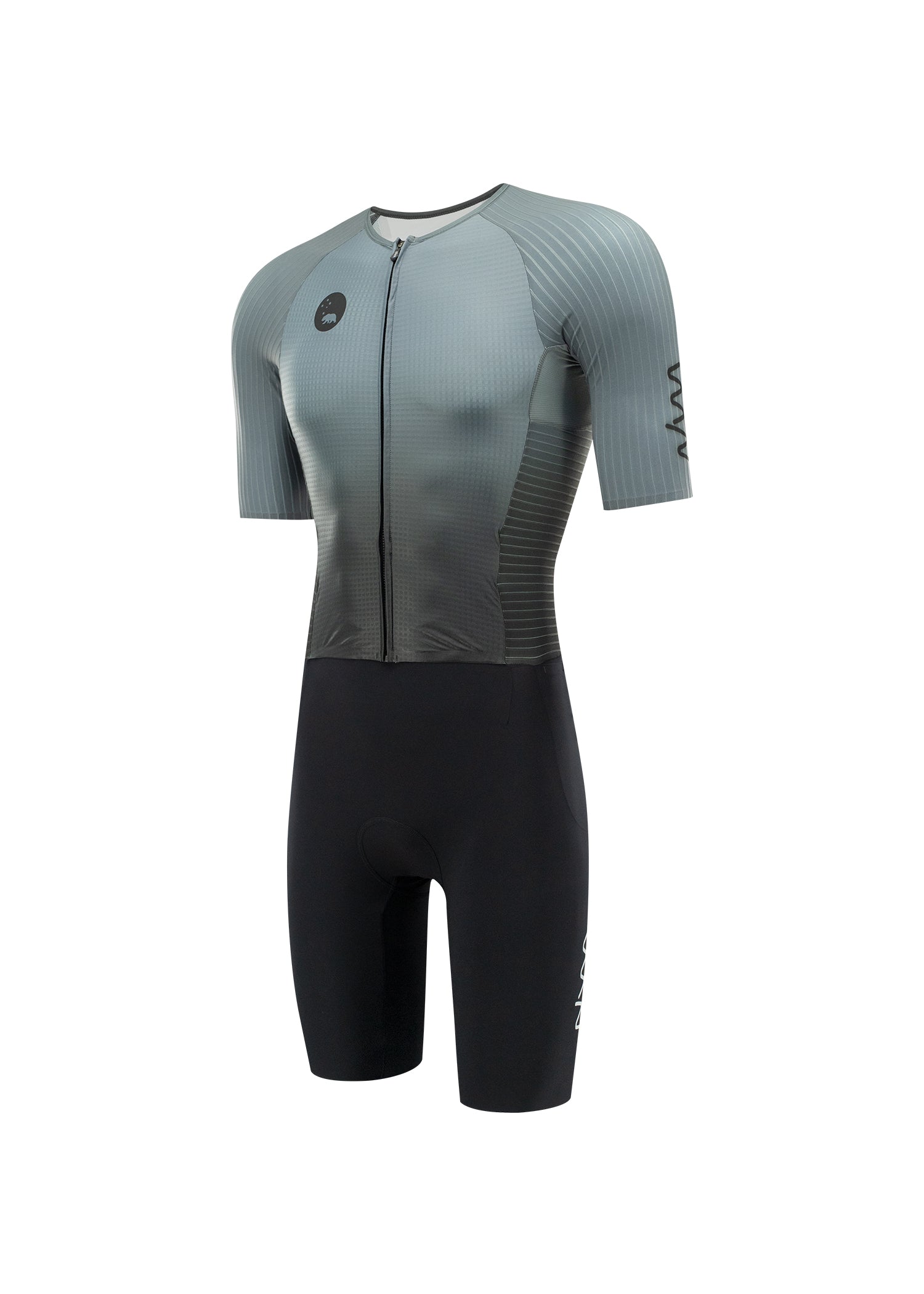Men's CdA Aero Tri Suit - Gunmetal Grey