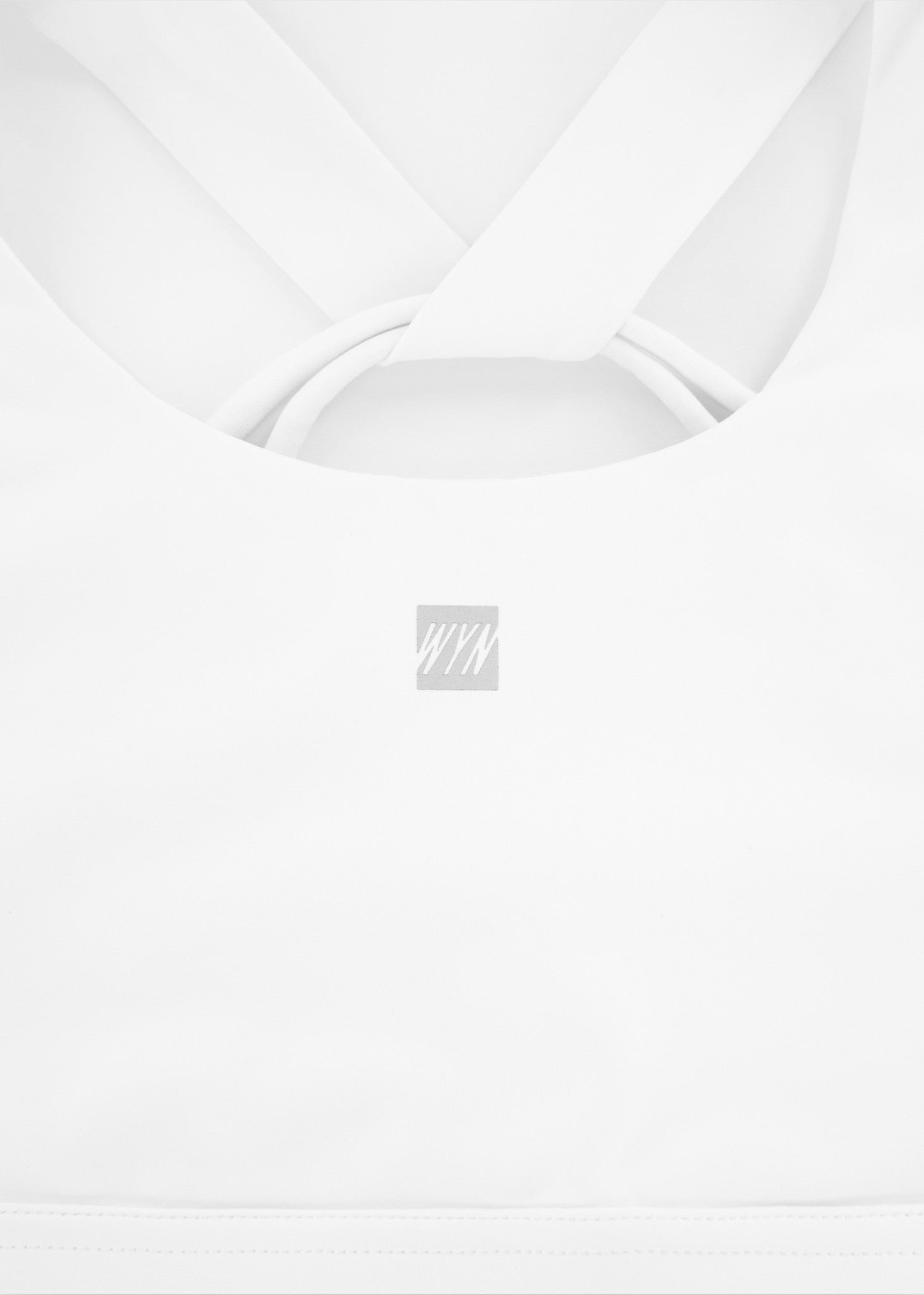 Women's All-In Crop - White