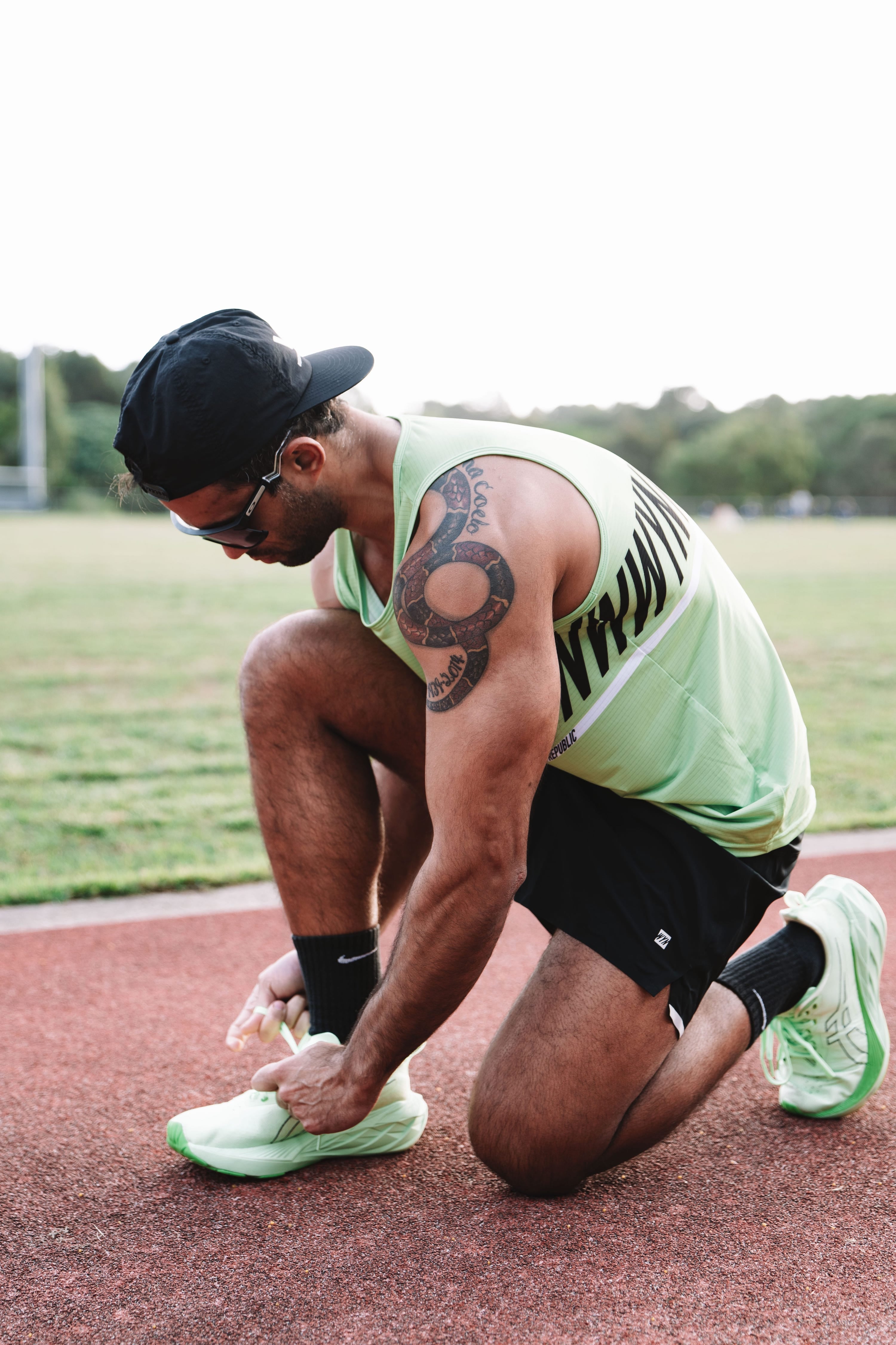 Men's Fly Tank - Lime