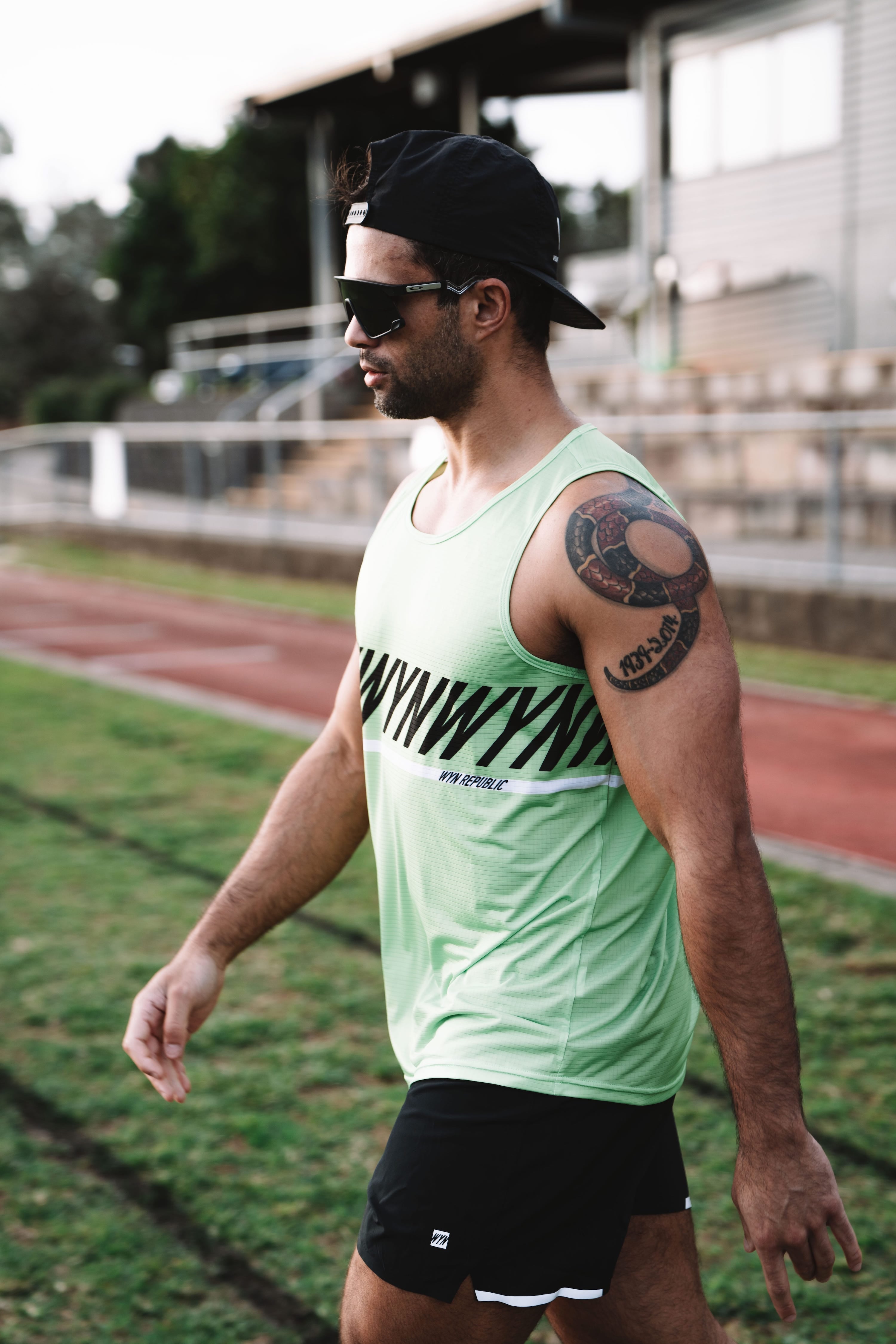 Men's Fly Tank - Lime