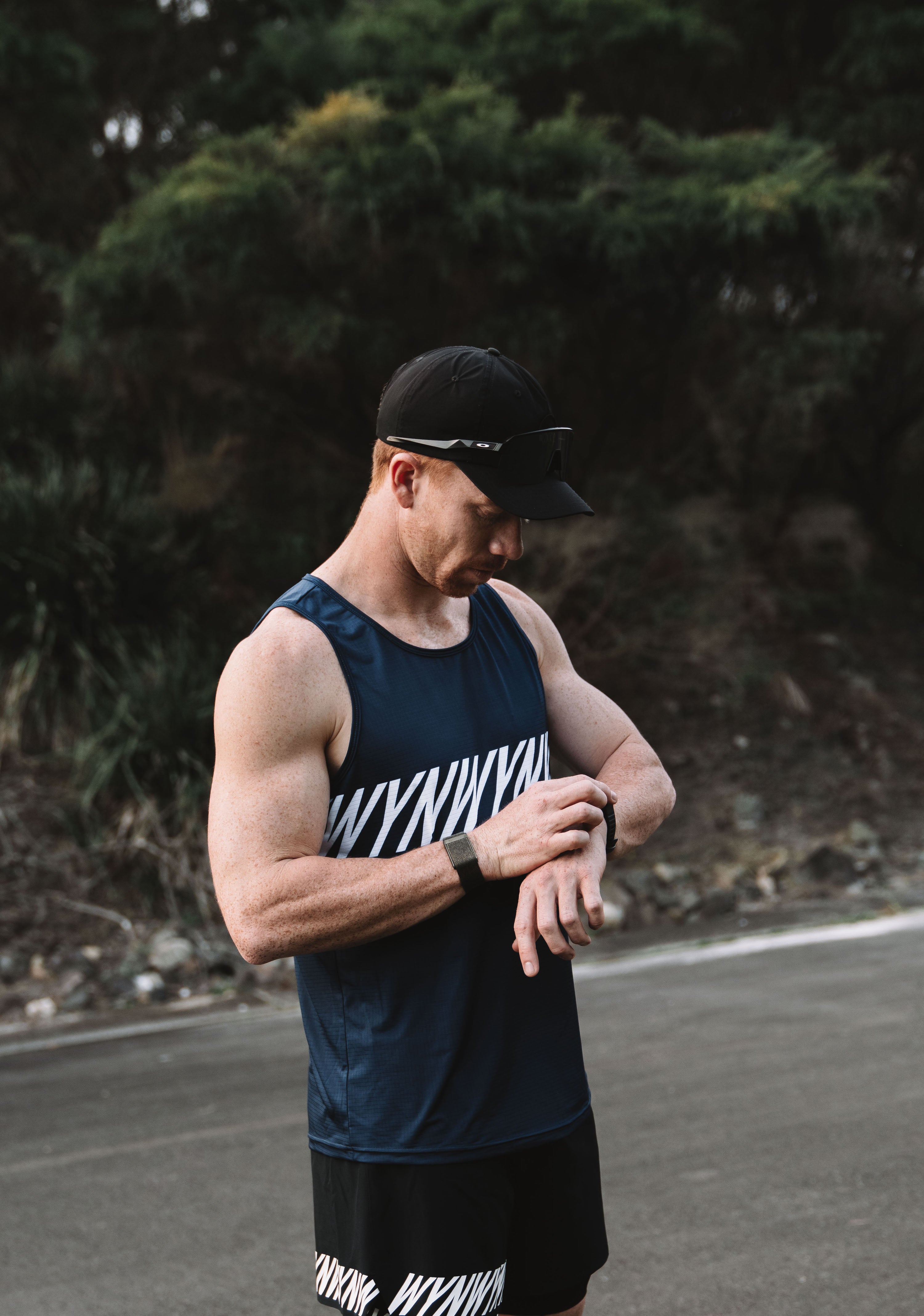 Men's Fly Tank - Deep Navy