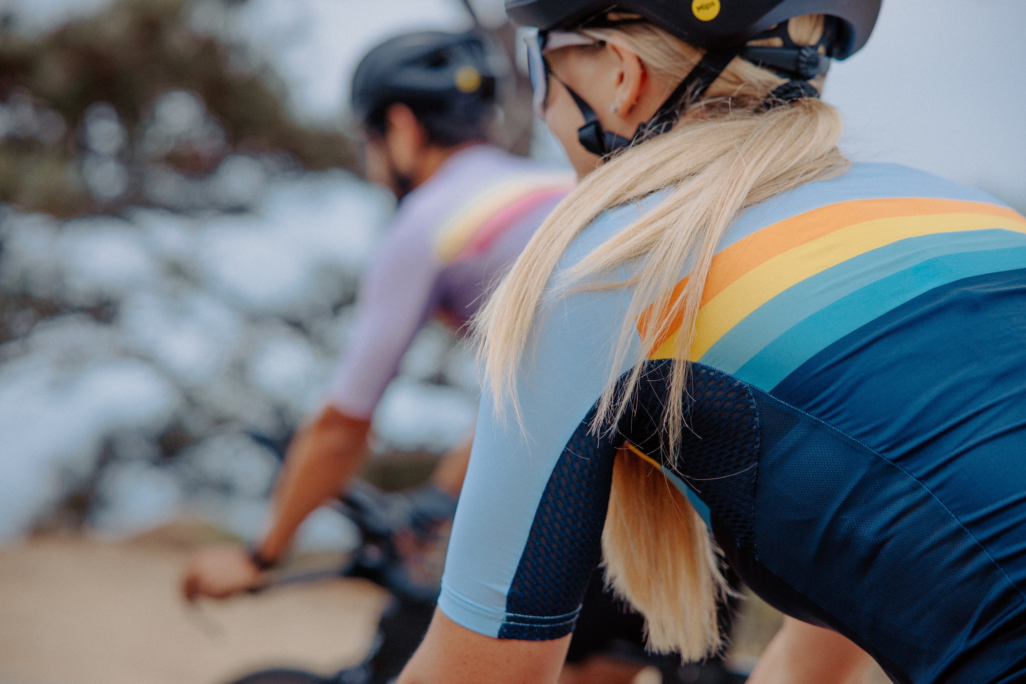Women's LTD Premium Cycling Jersey - NorCal Blue