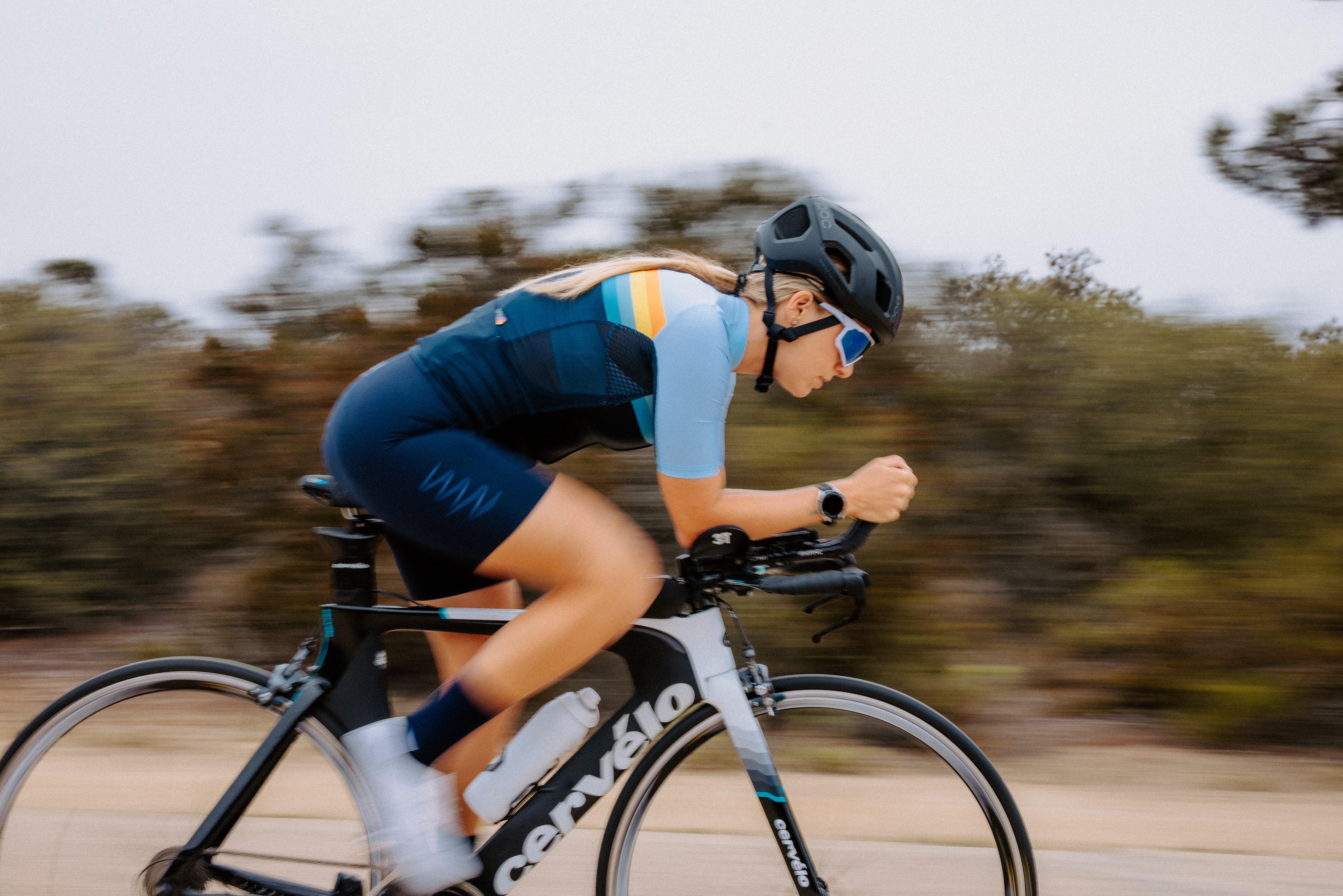 Women's LTD Premium Cycling Jersey - NorCal Blue