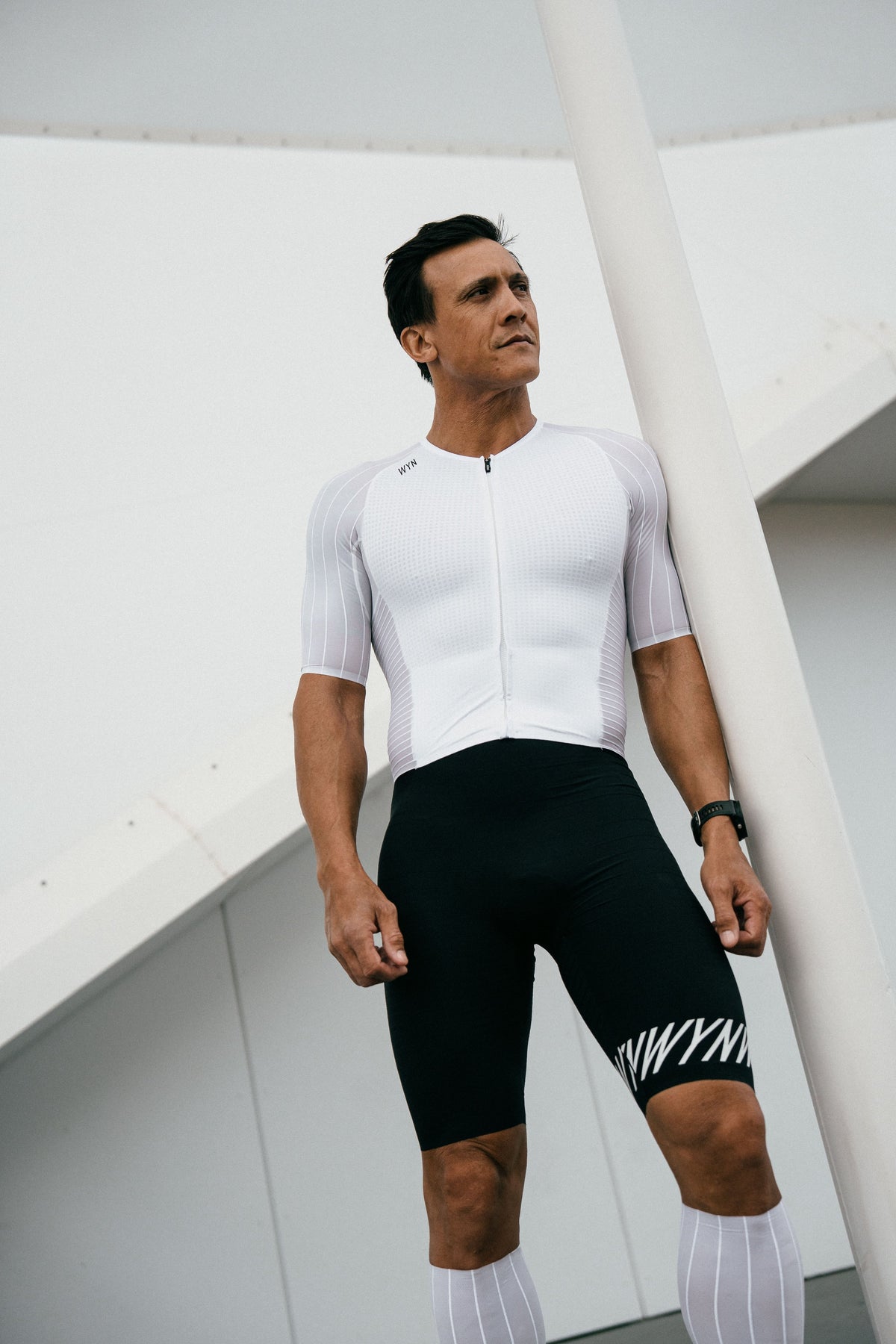Men's CdA Evo Tri Suit - White