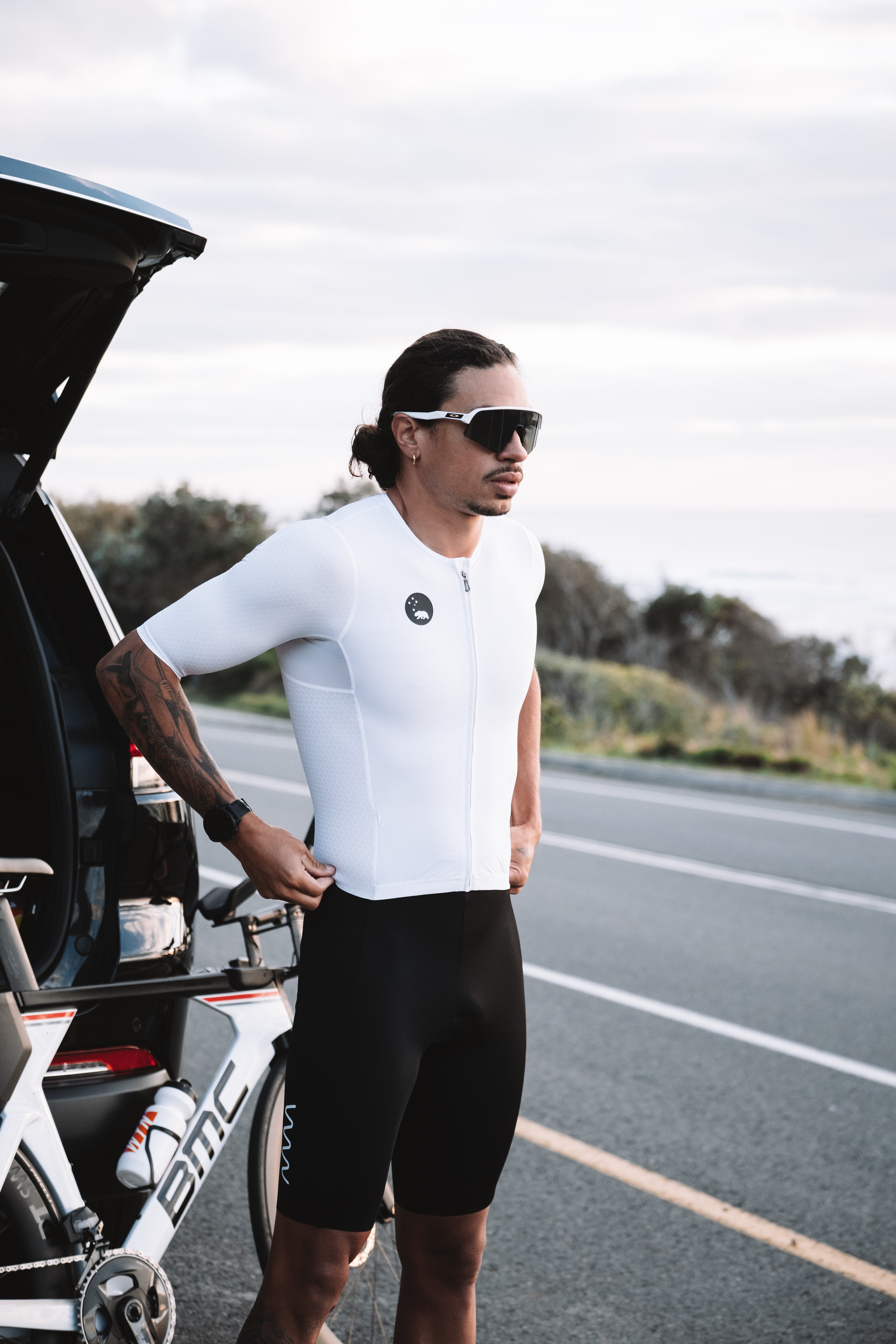 Men's LUCEO+ Aero Tri Suit - White