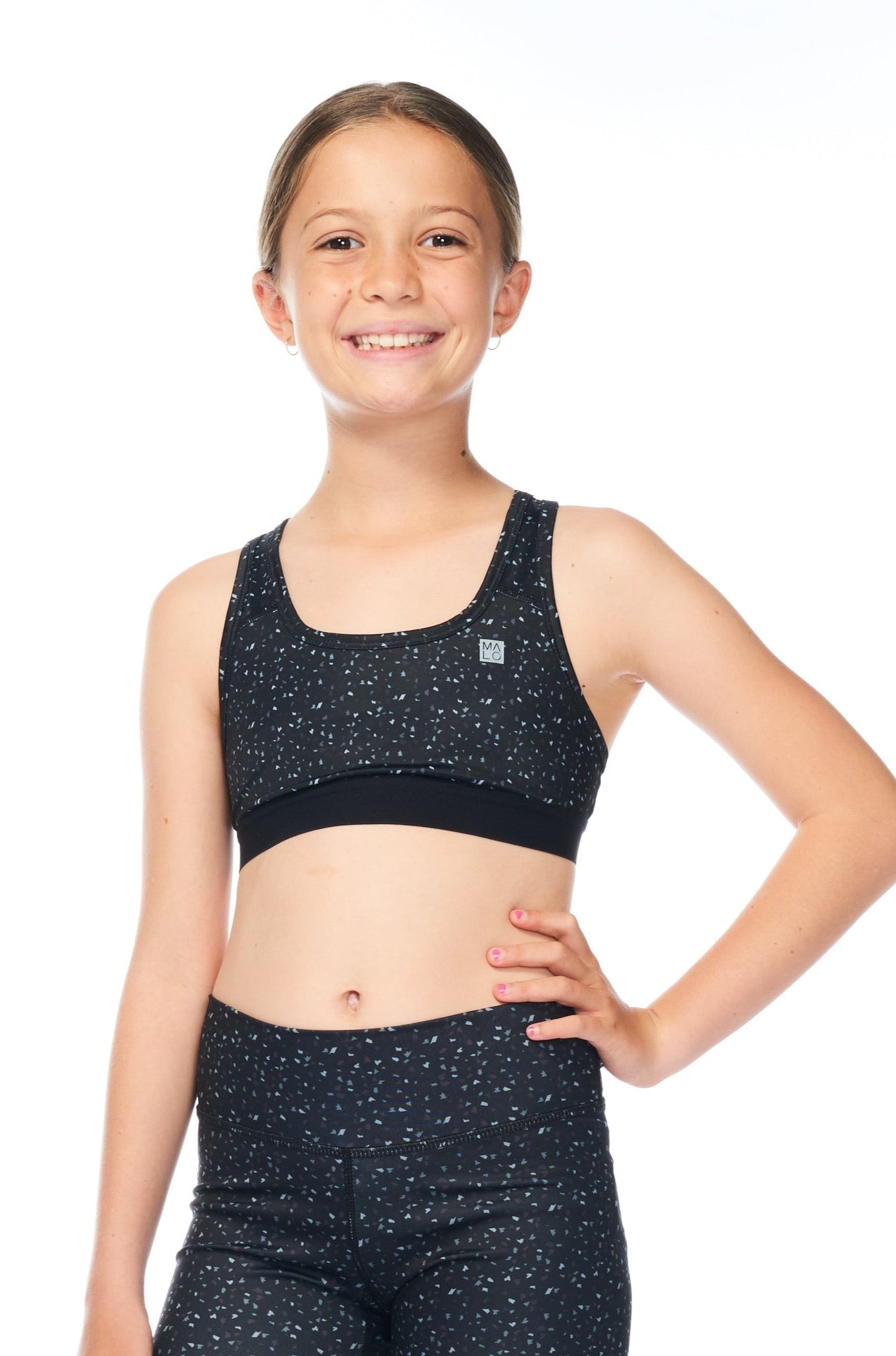 WYN by MALO Girls Bra - Obsidian