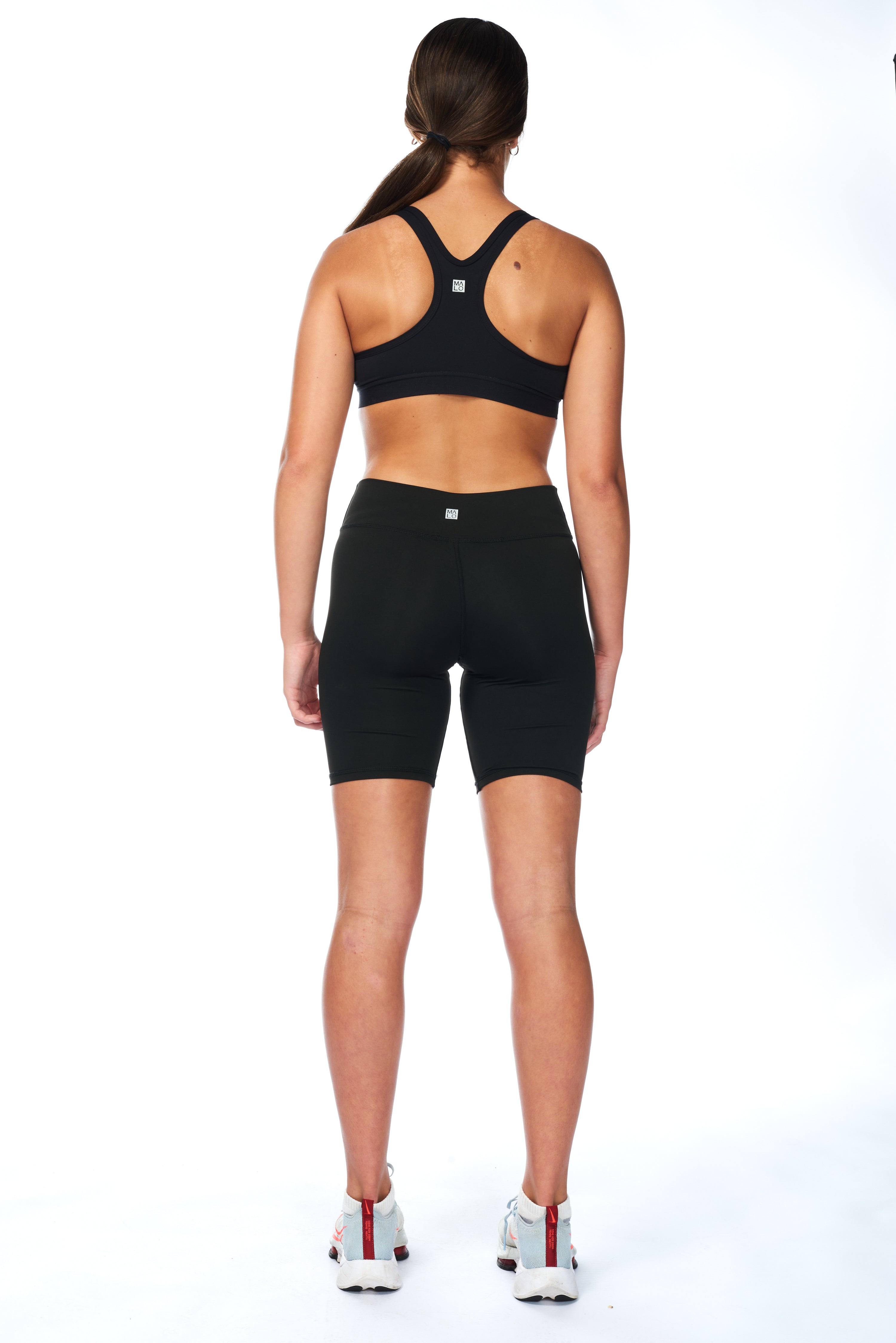 WYN by MALO Girls Biker Shorts - Black