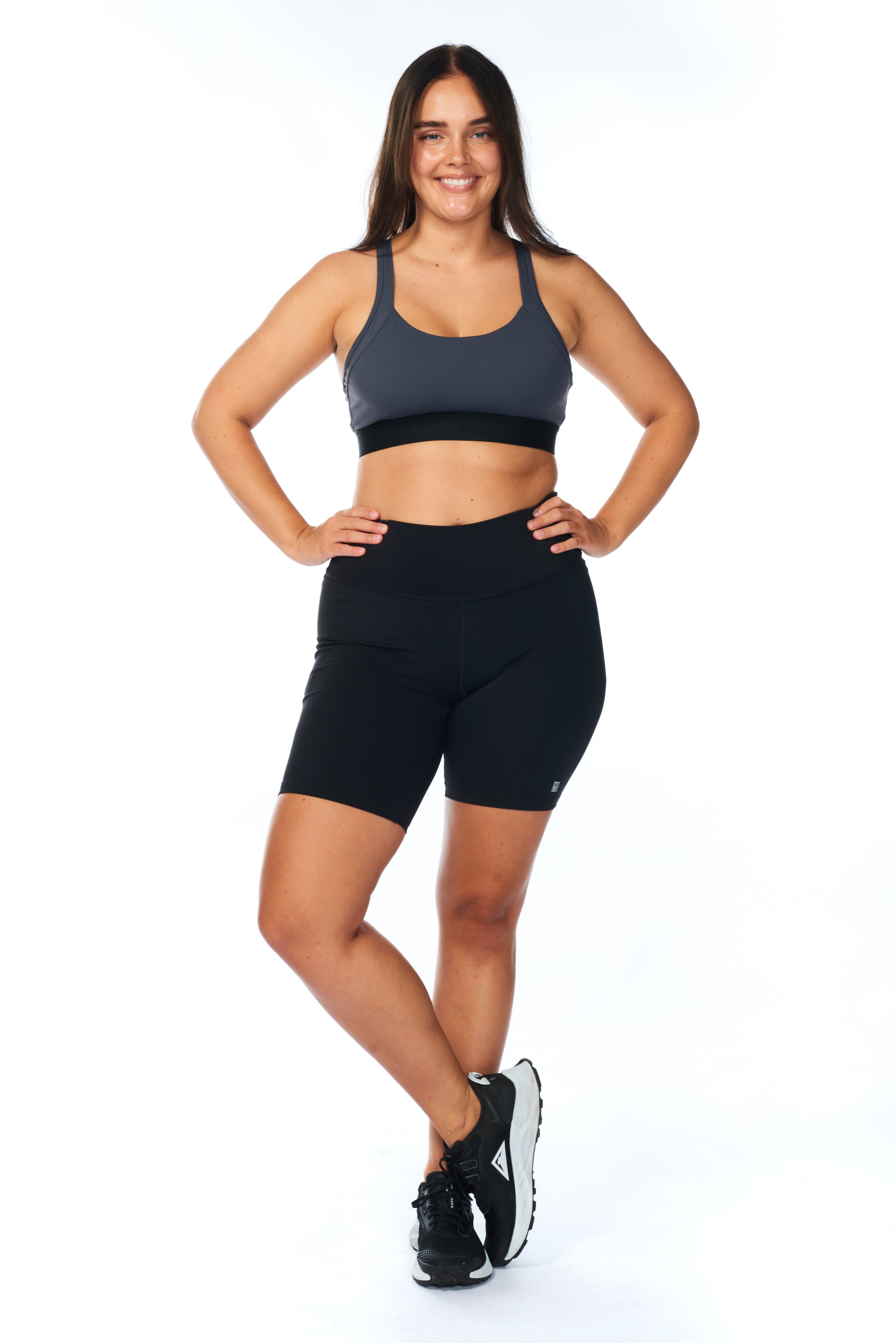 WYN by MALO all sport support high impact bra - dusky grey