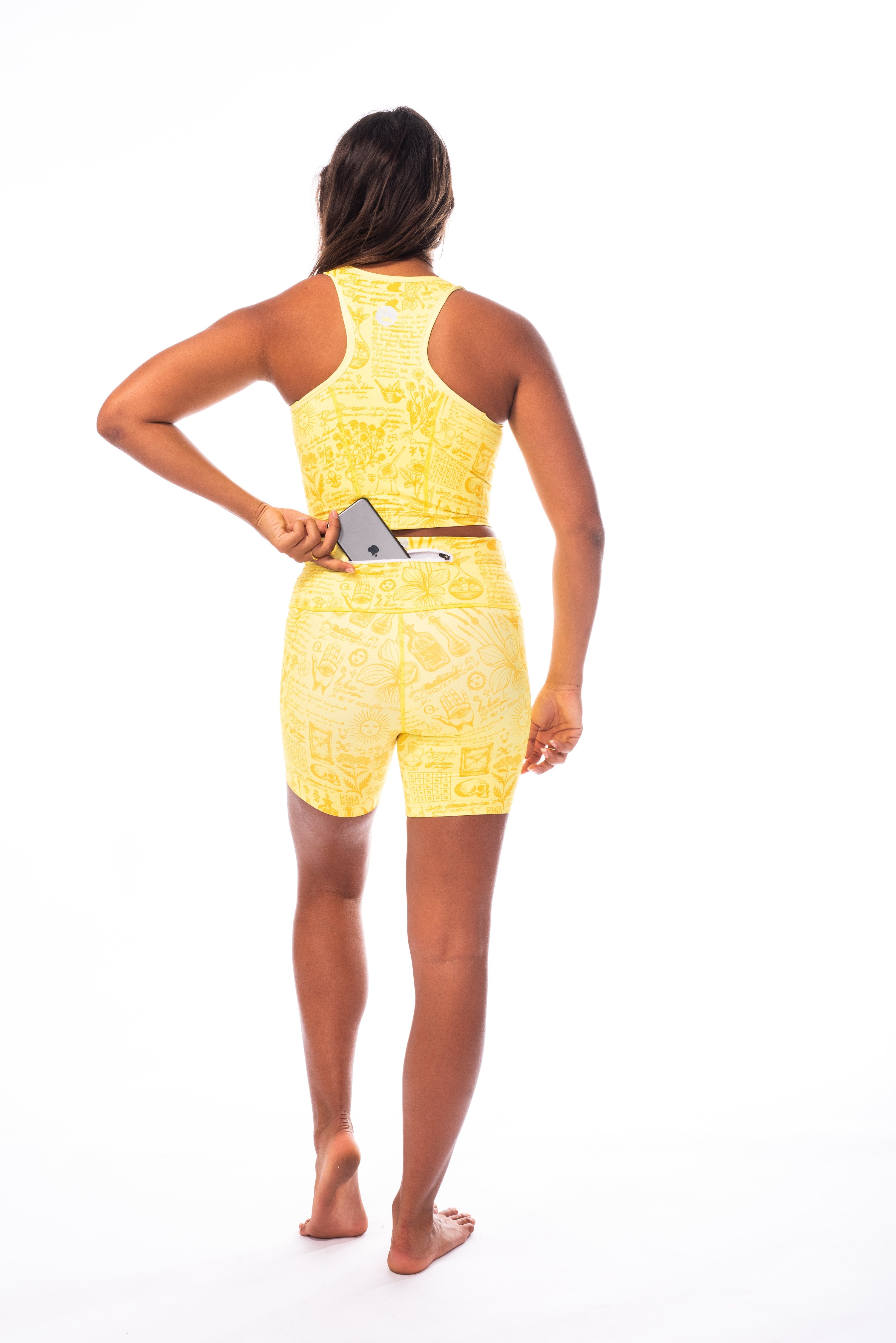 WYN by MALO Little Bit Longer Shorts 2.0 - Lemon