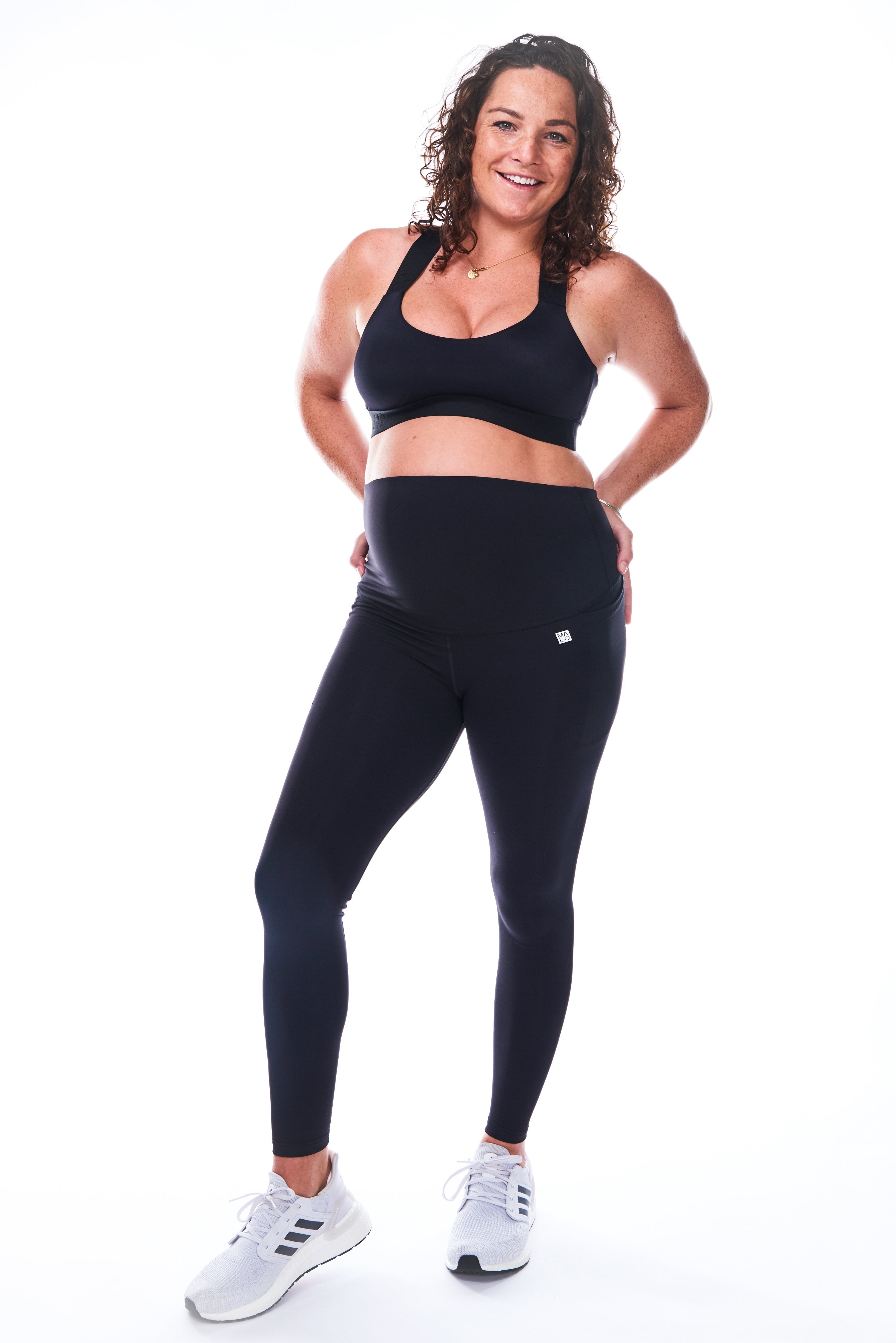 WYN by MALO Bump it up maternity leggings - black
