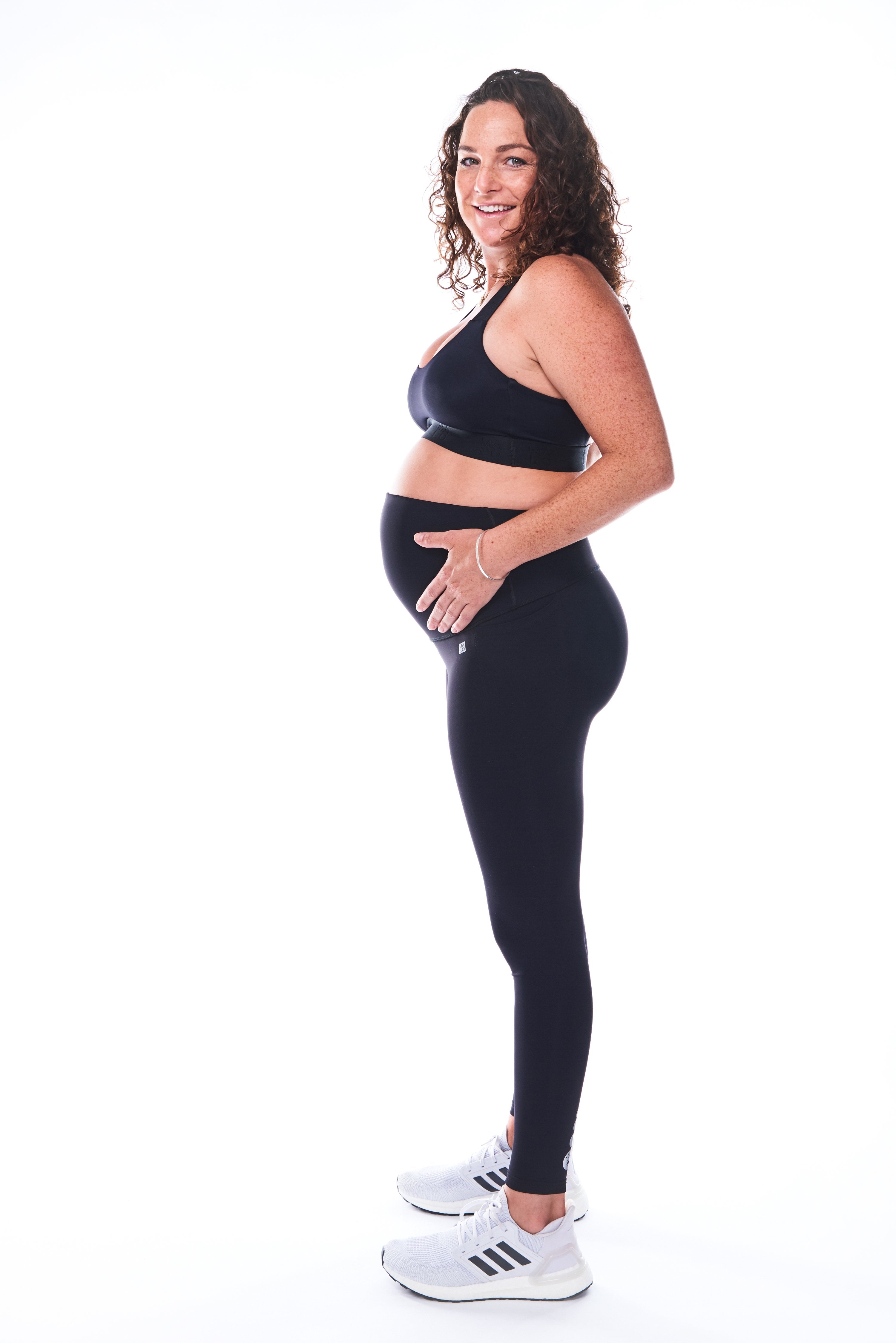 WYN by MALO Bump it up maternity leggings - black