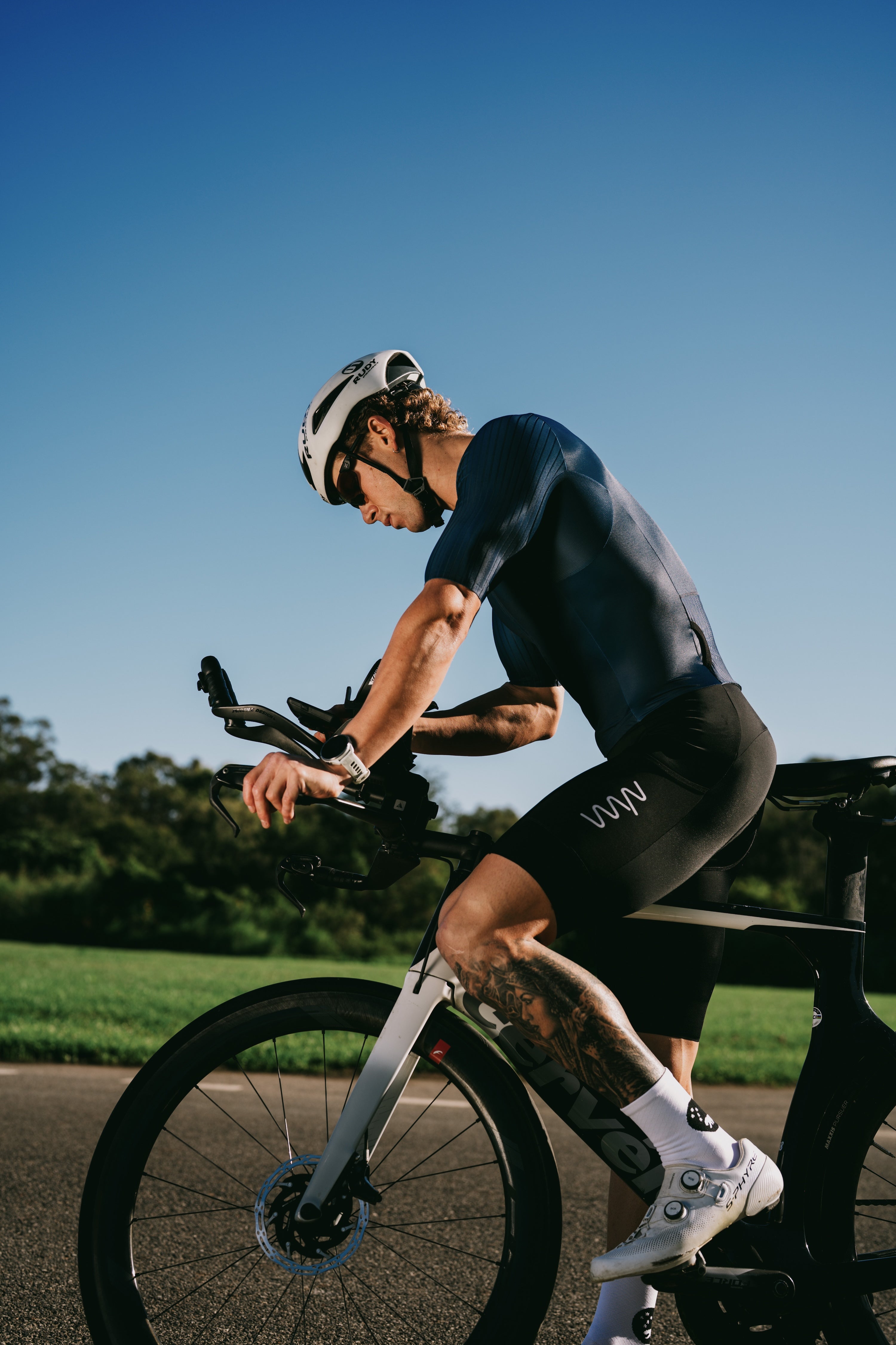 Men's Hi Velocity X Tri Suit - Midnight Blue