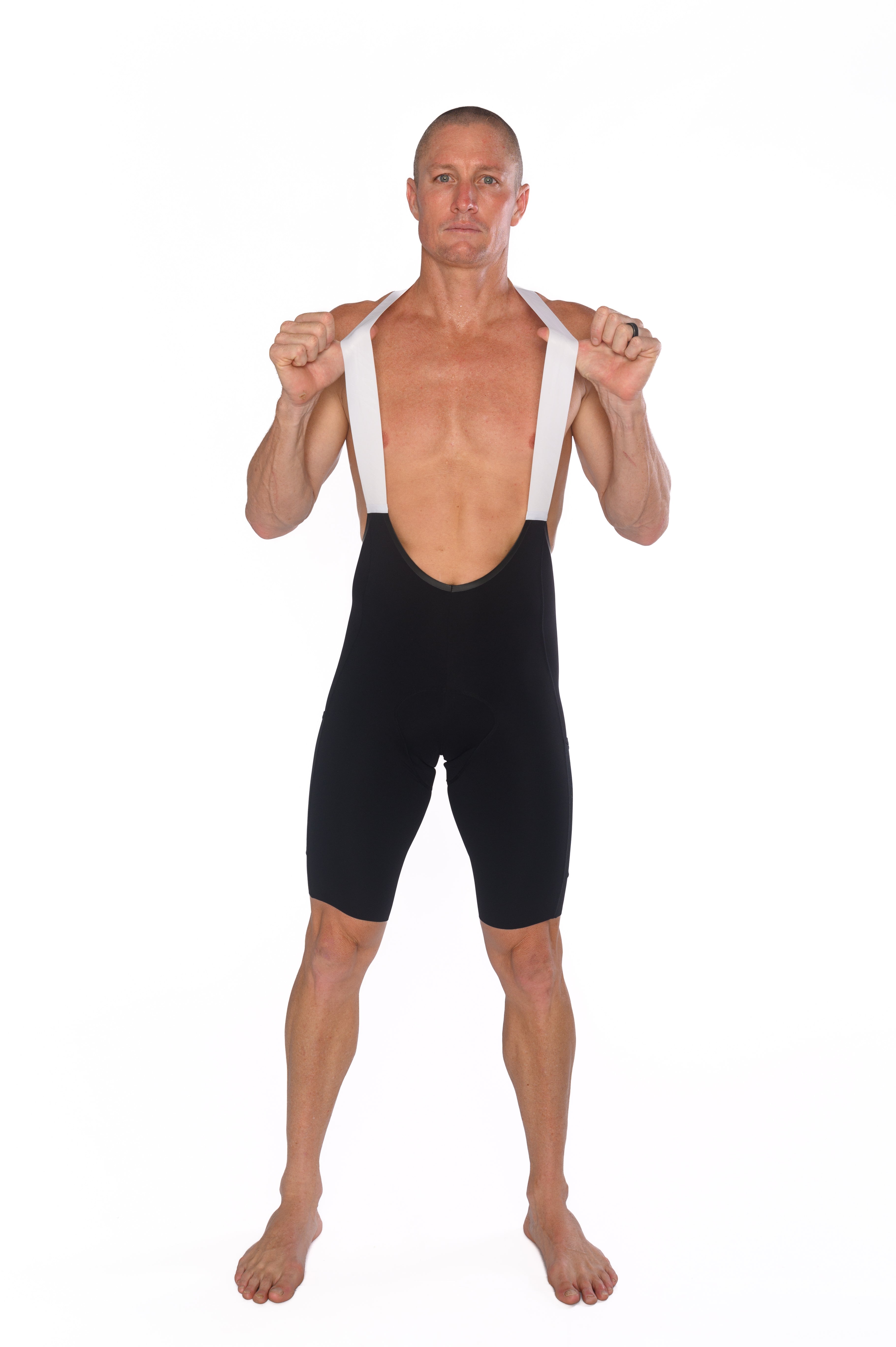 Men's Pannier 2.0 Cycling Bib Shorts - Black