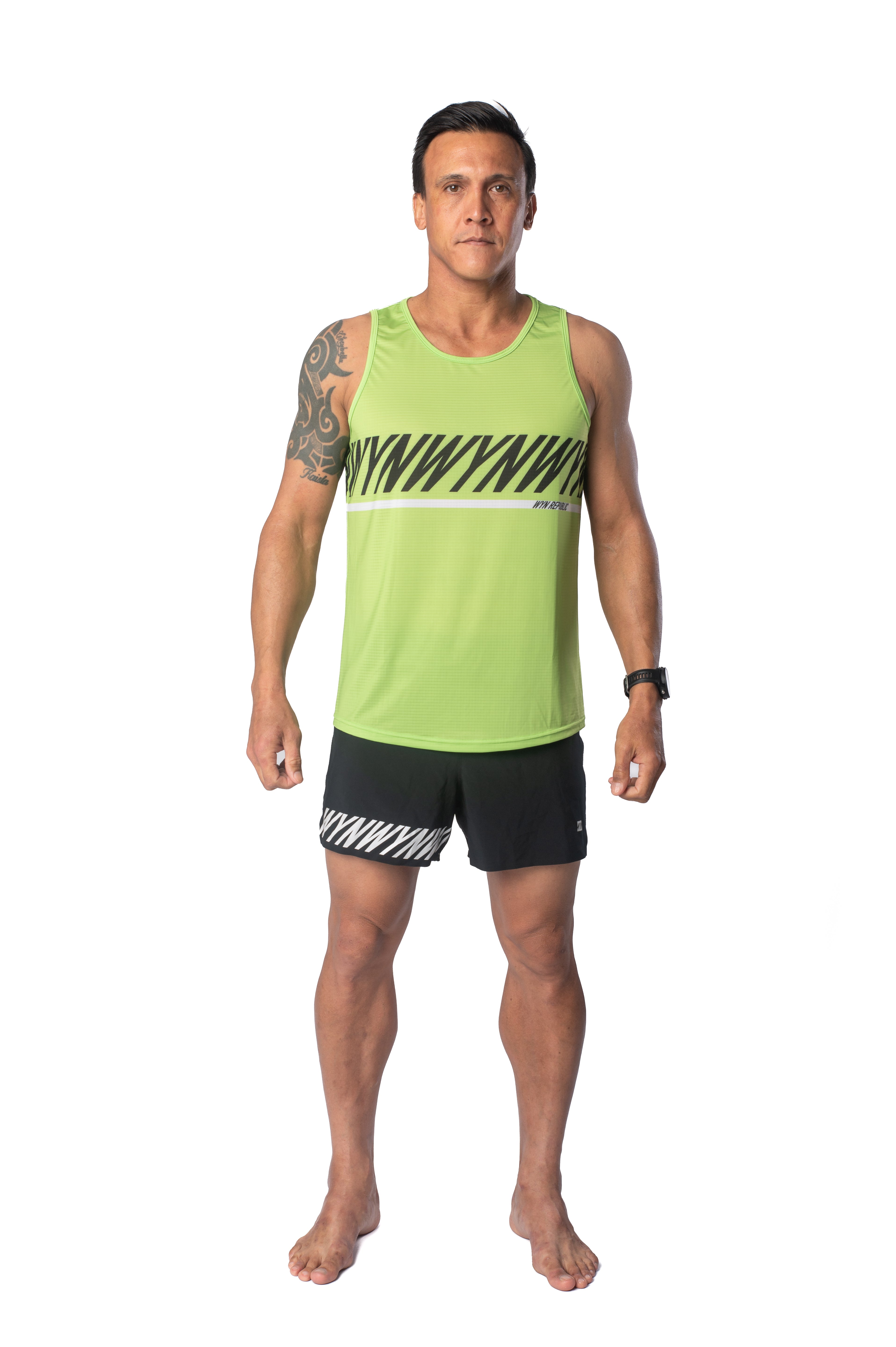 Men's Fly Tank - Lime