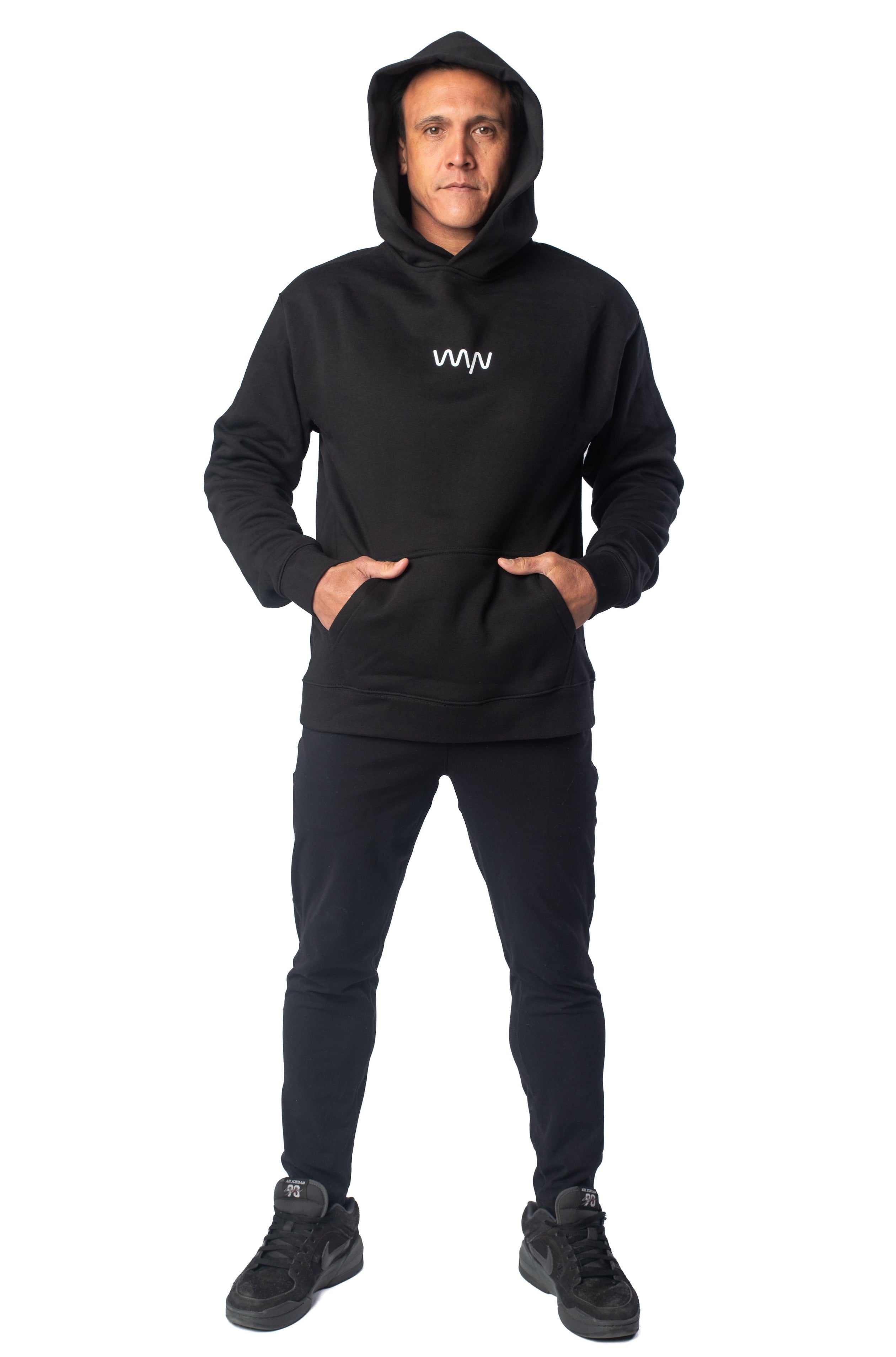 Men's Relax Hoodie - Black