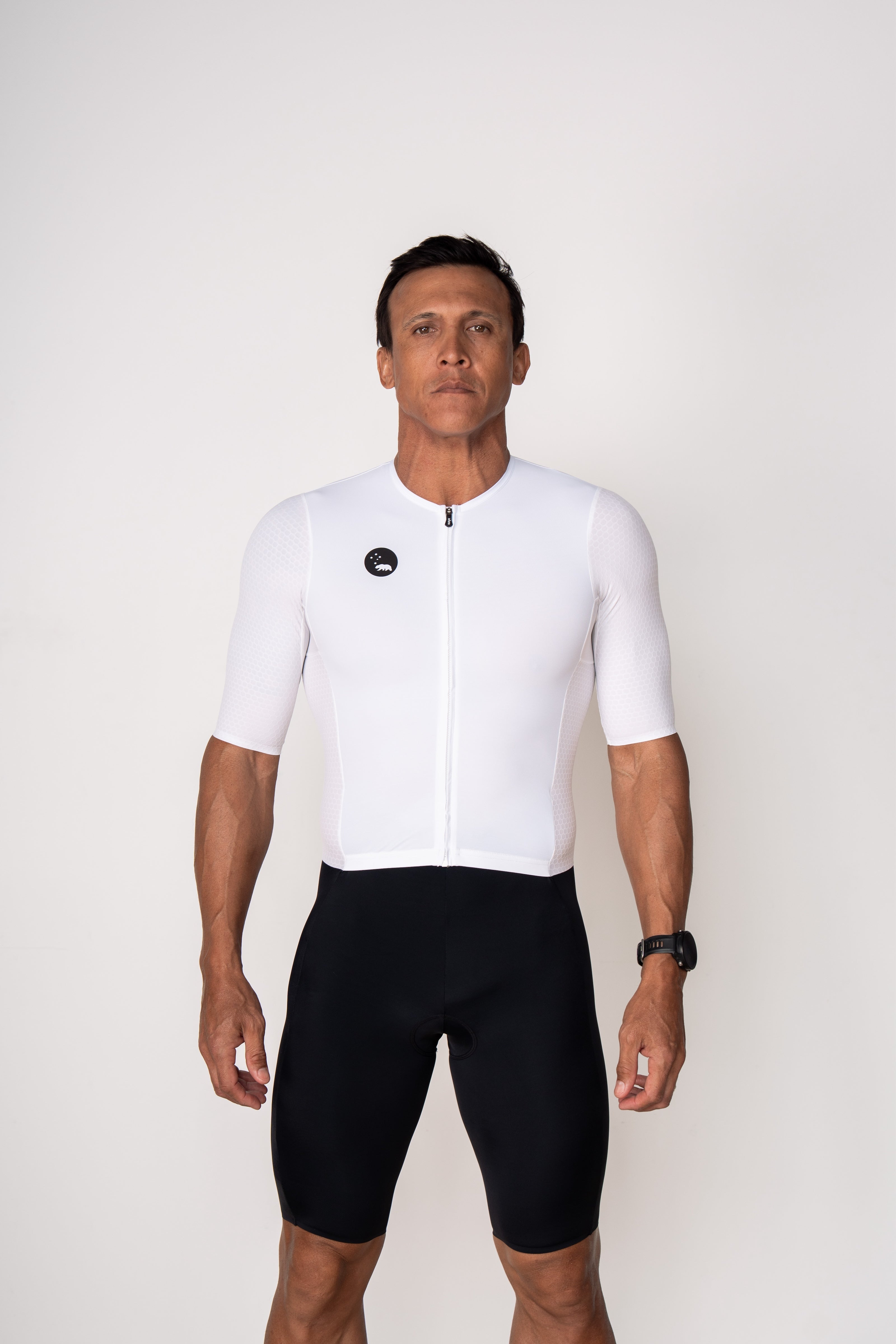 Men's LUCEO+ Aero Tri Suit - White