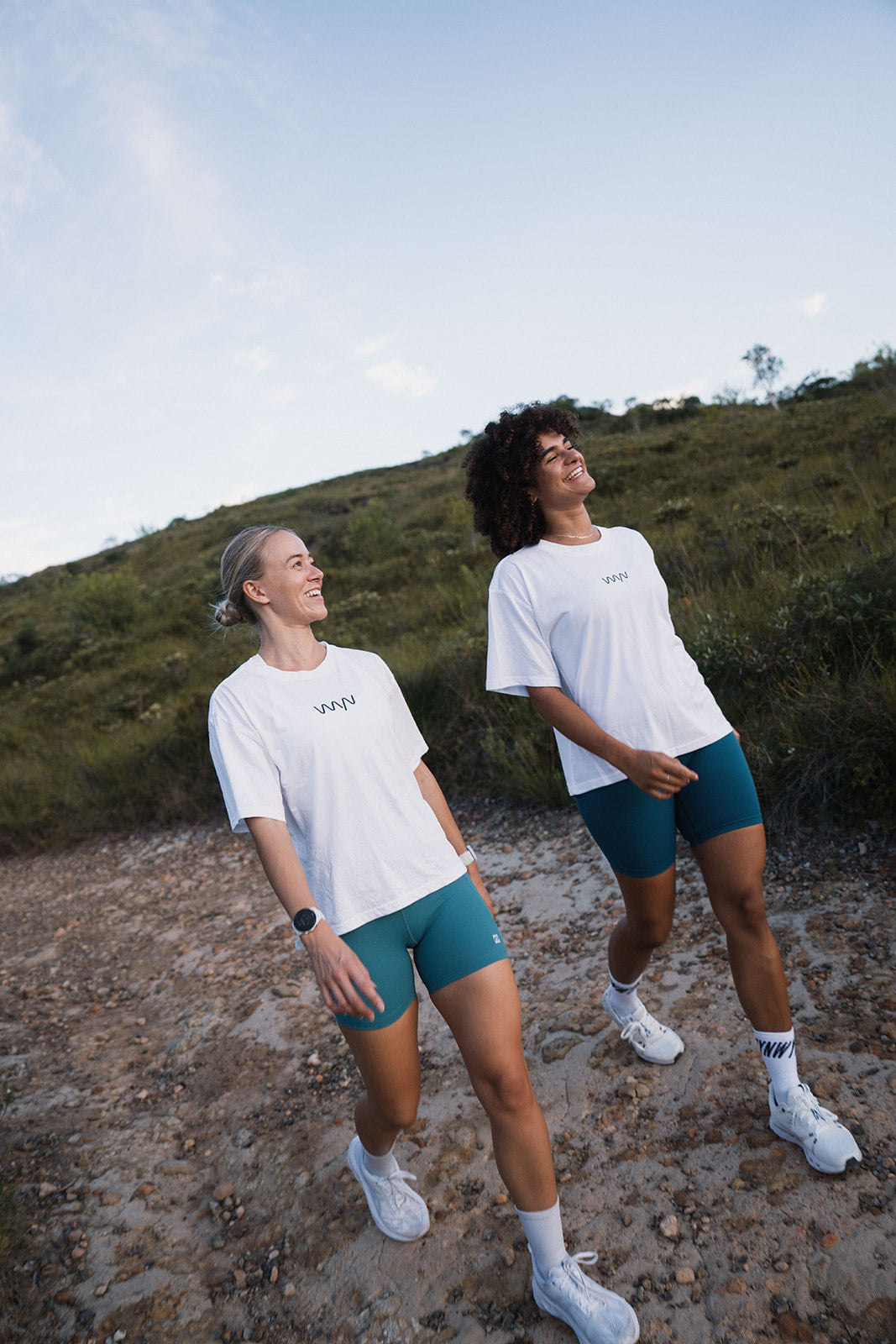 Women's Wave Tee - White