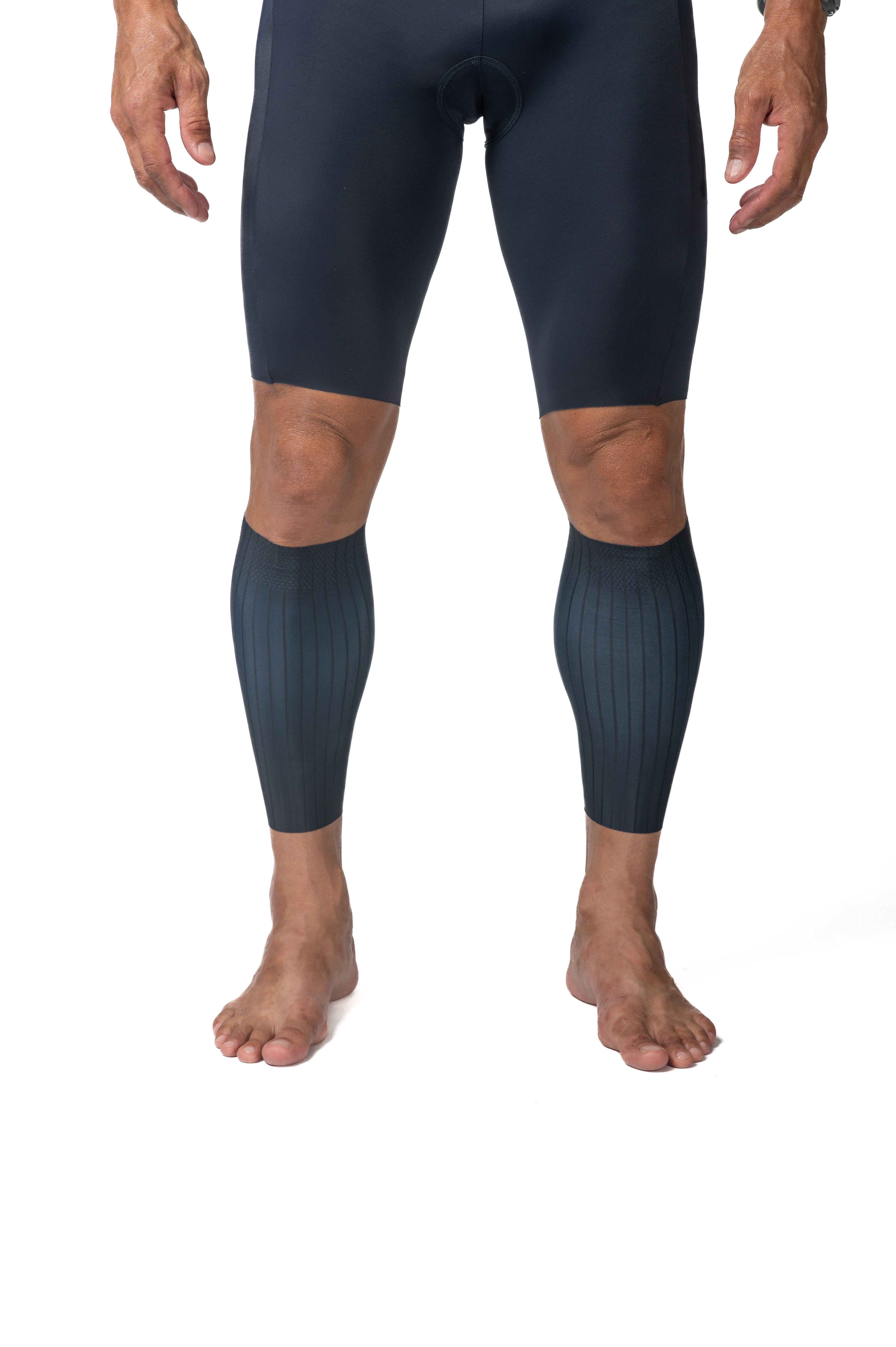 Unisex Aero Calf Sleeves - Deep Navy
