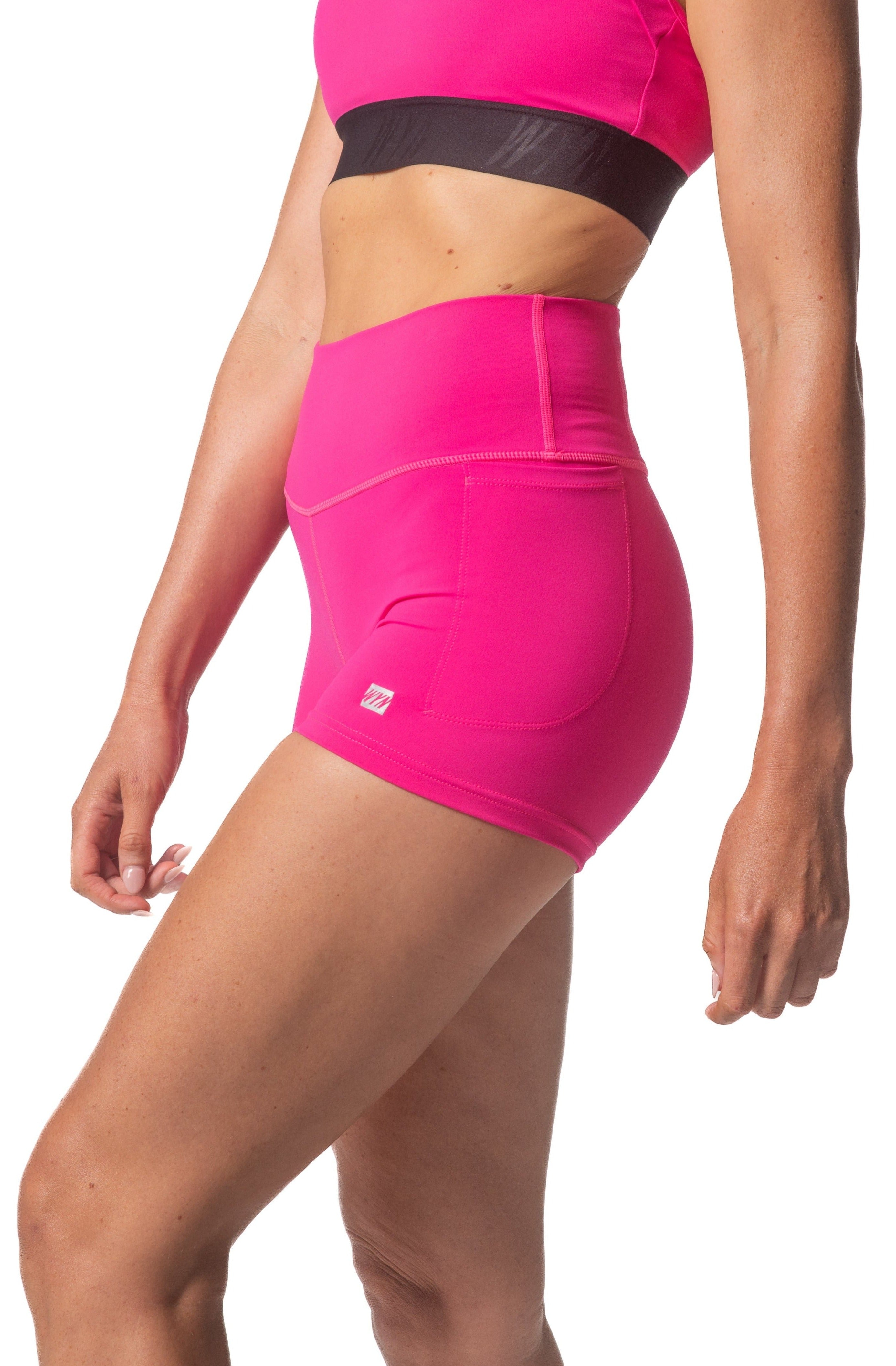 WYN Active PR shorts 3.0  - Raspberry