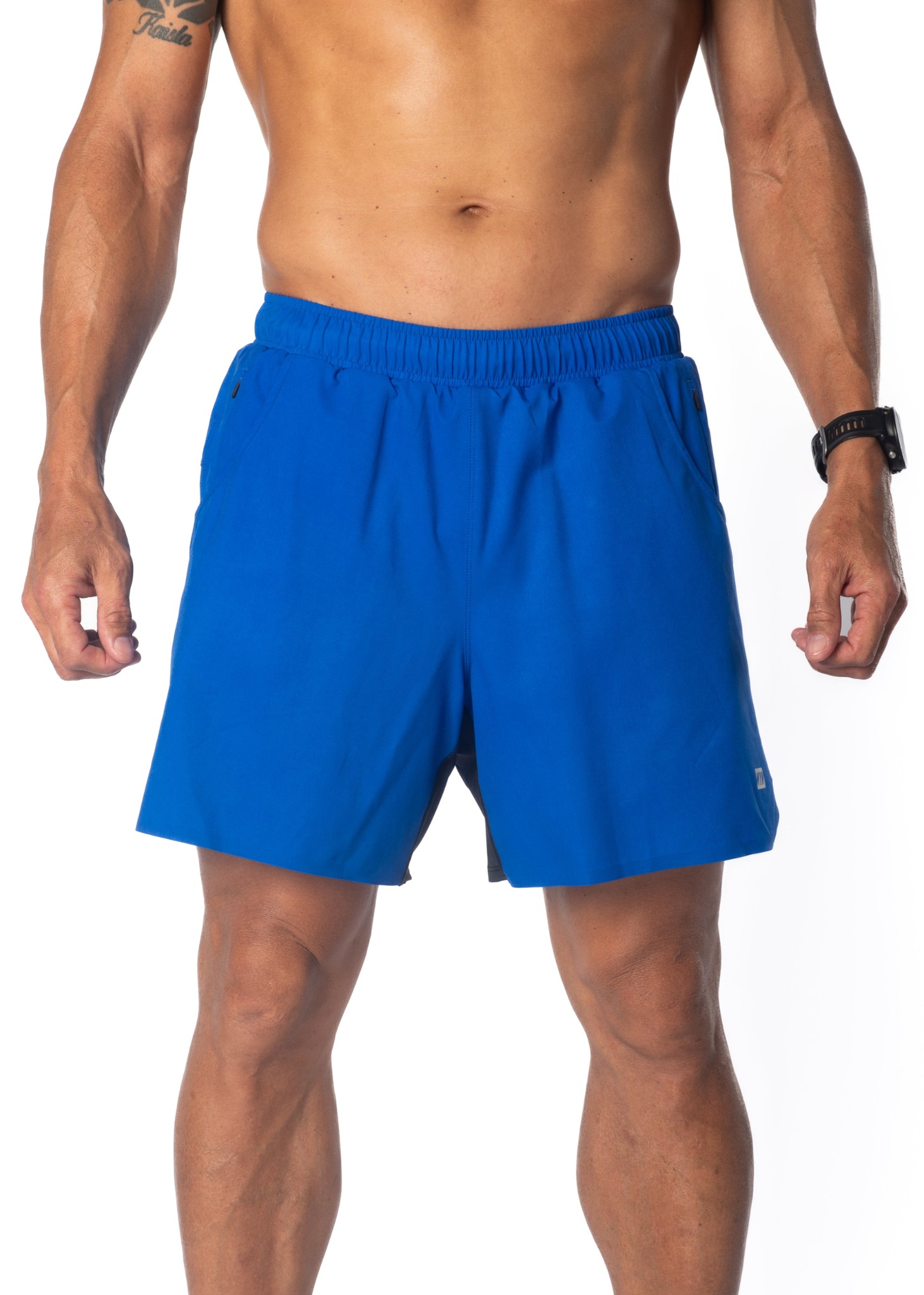 Men's Hybrid Short (6")- Ultramarine