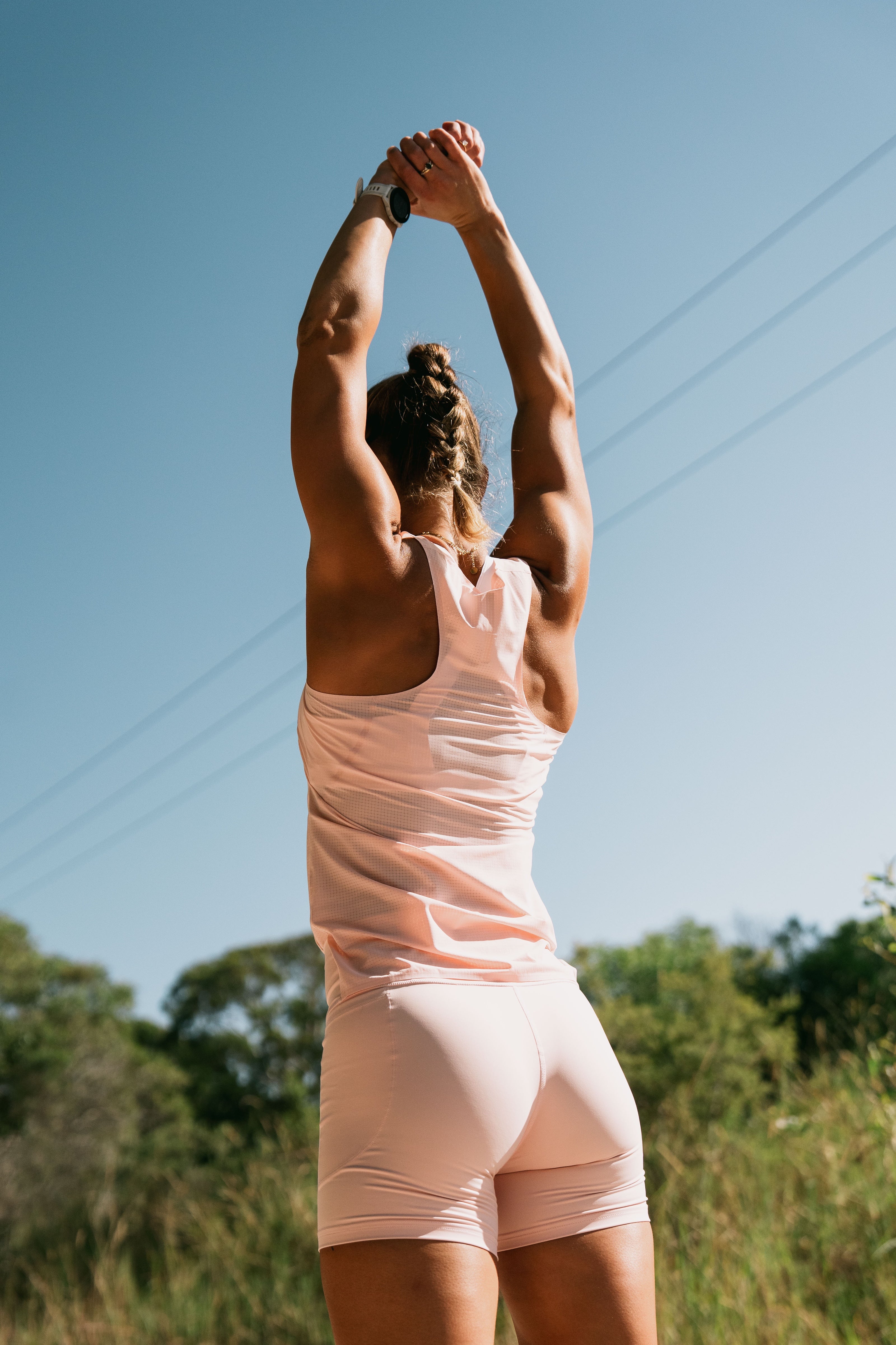 Women's Pace Tank - Petal Pink