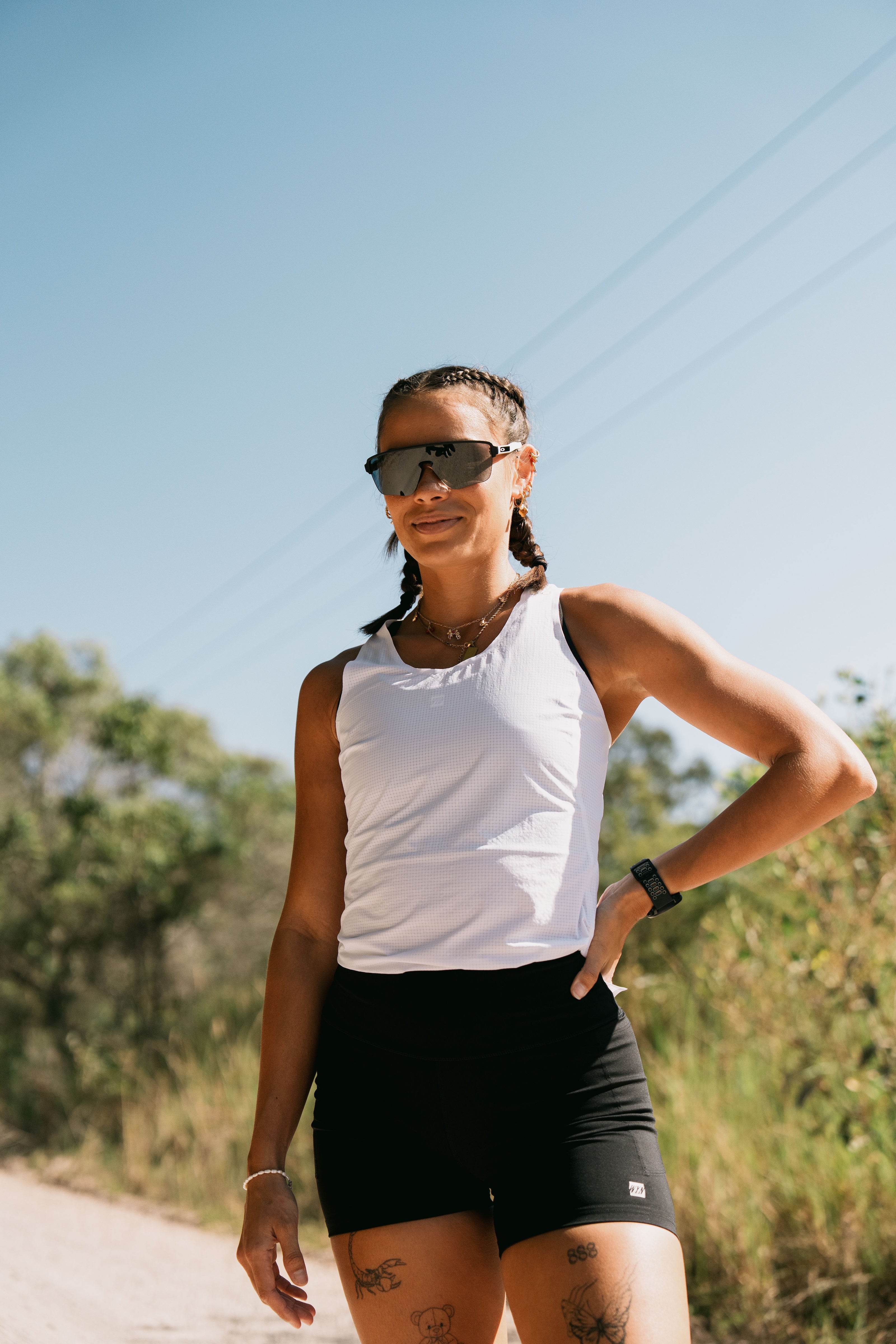 Women's Pace Tank - White