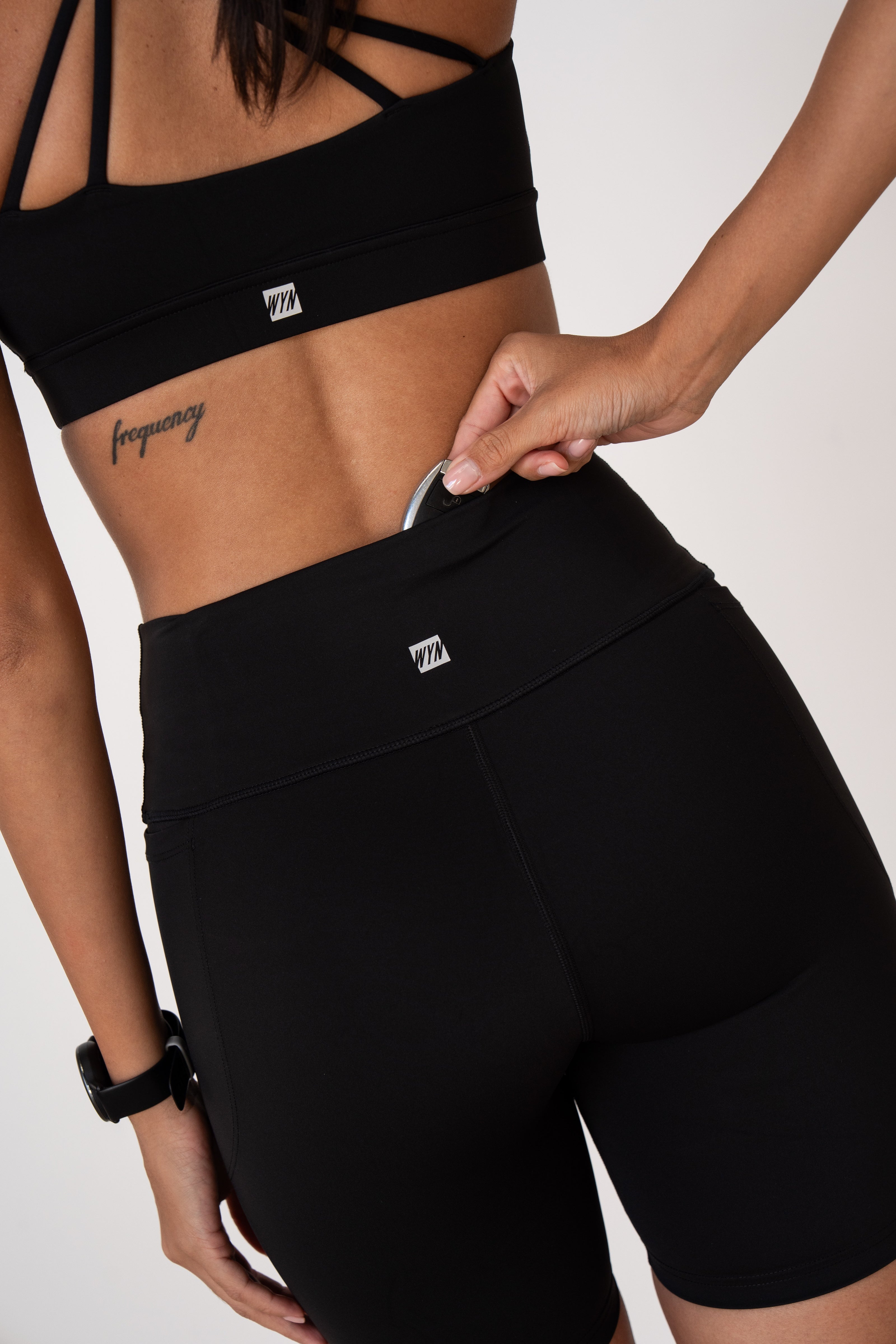 Women's Stride Shorts 6" - Black