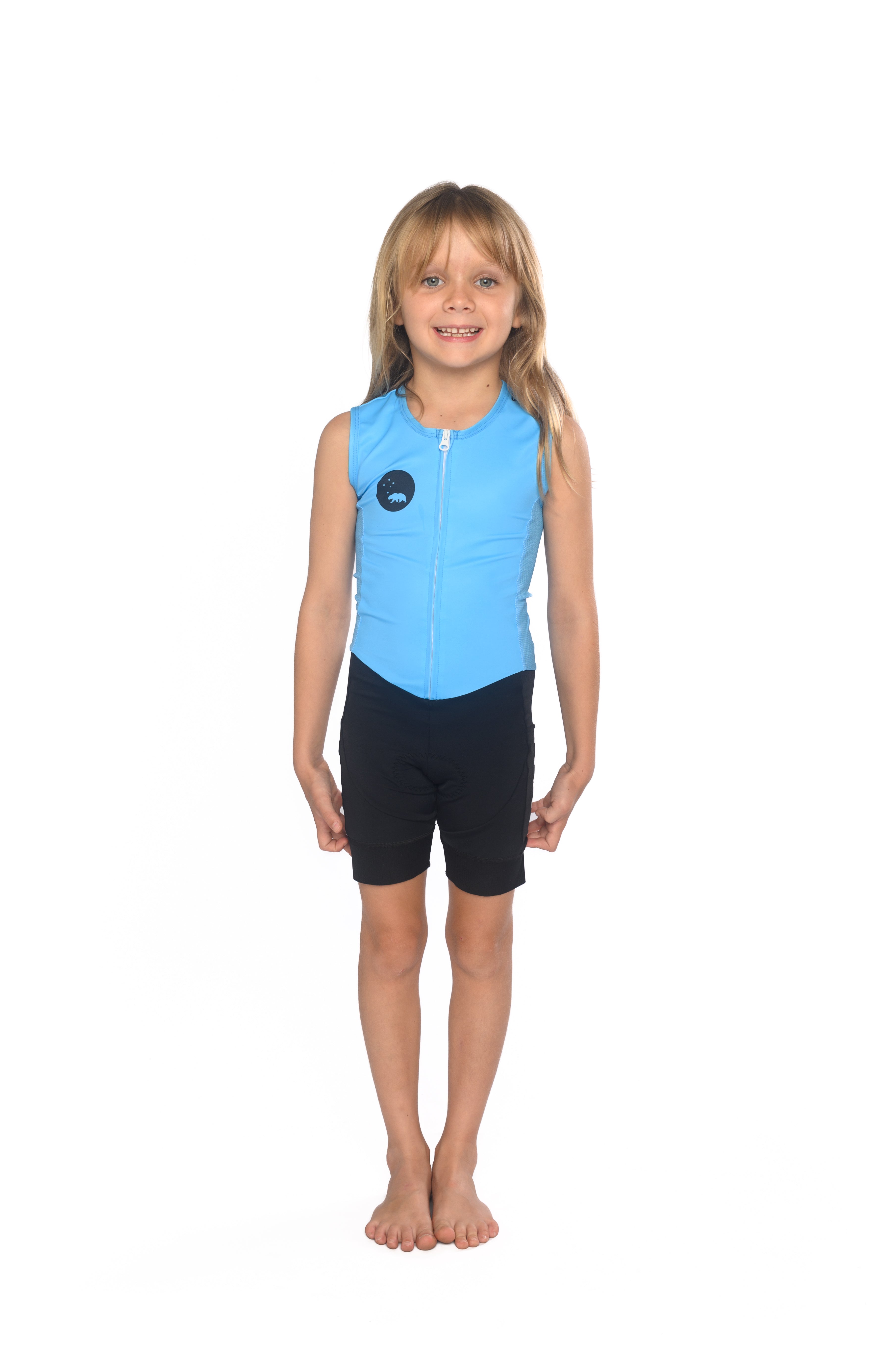 Unisex Youth Tri Suit - Sky Blue