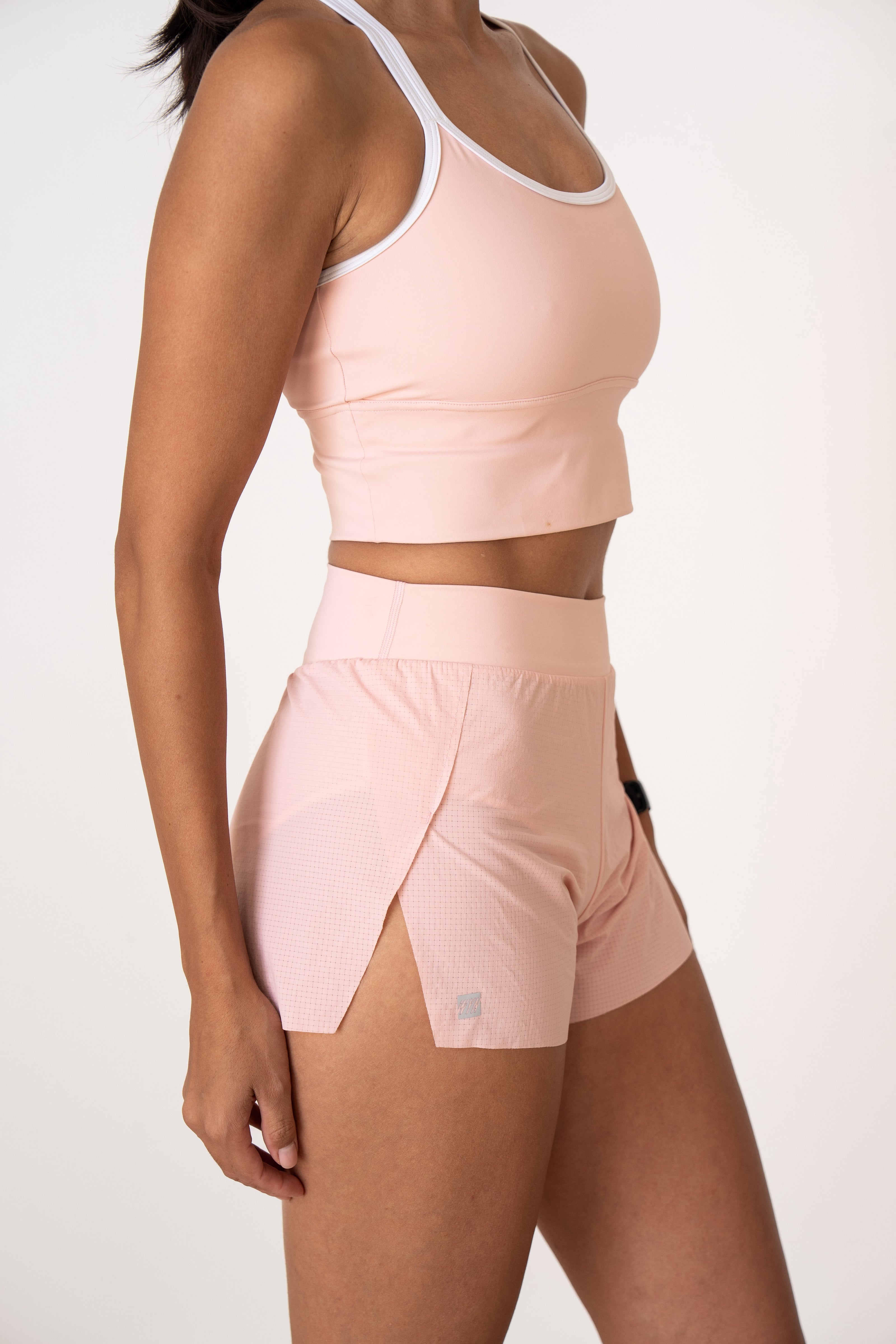Women's Pace Short (3") - Petal Pink