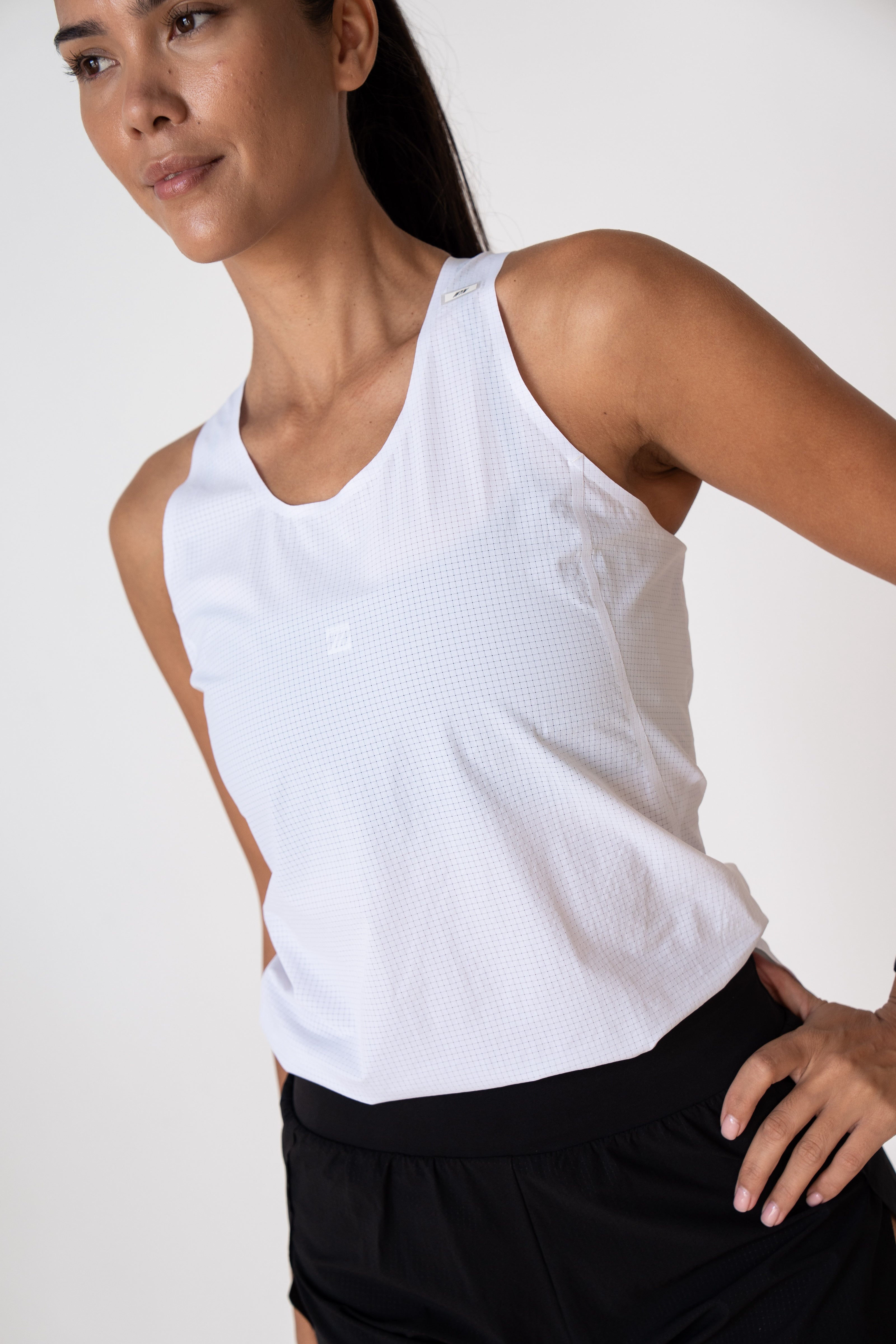 Women's Pace Tank - White