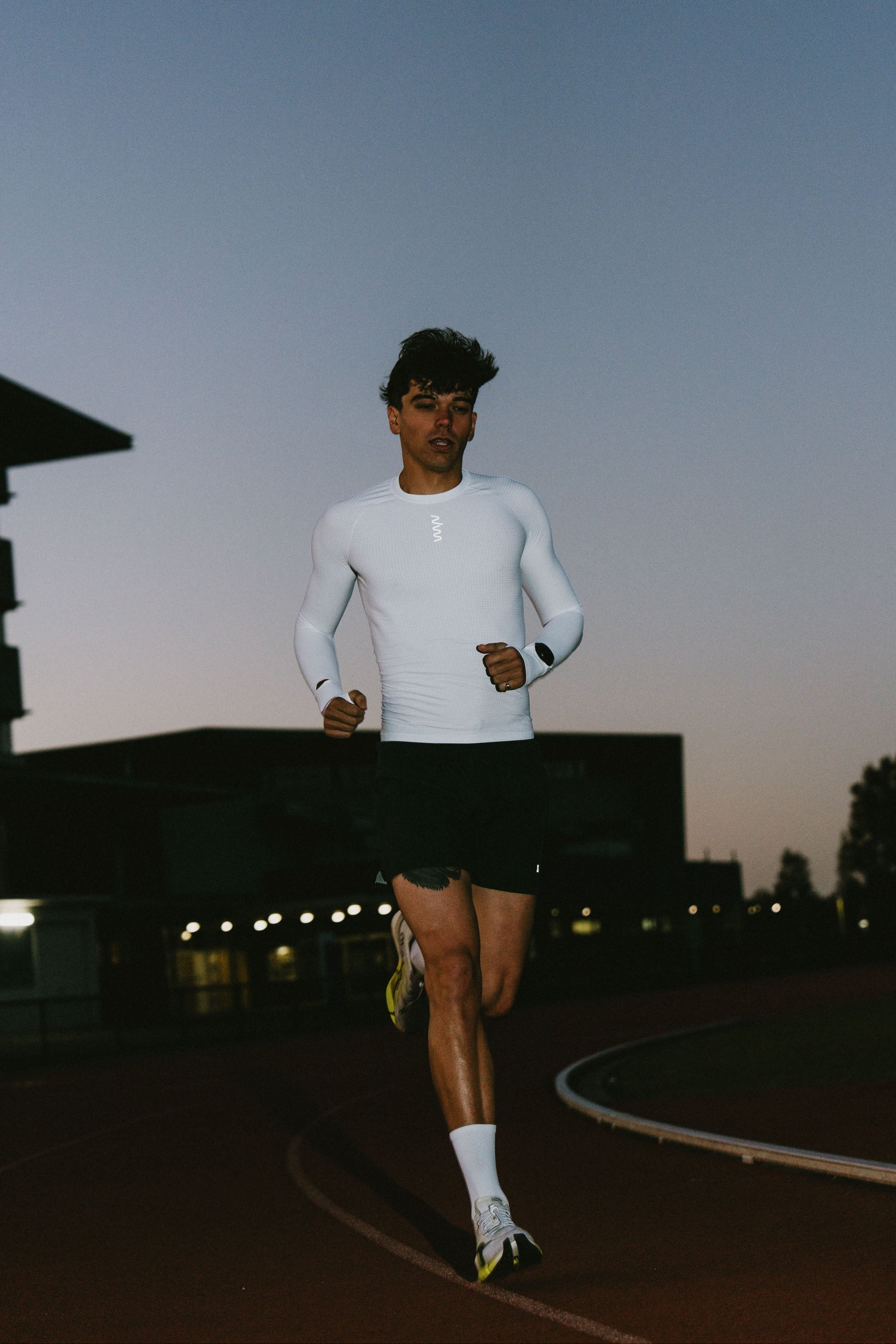 Men's Multi-Sport Base Layer - White