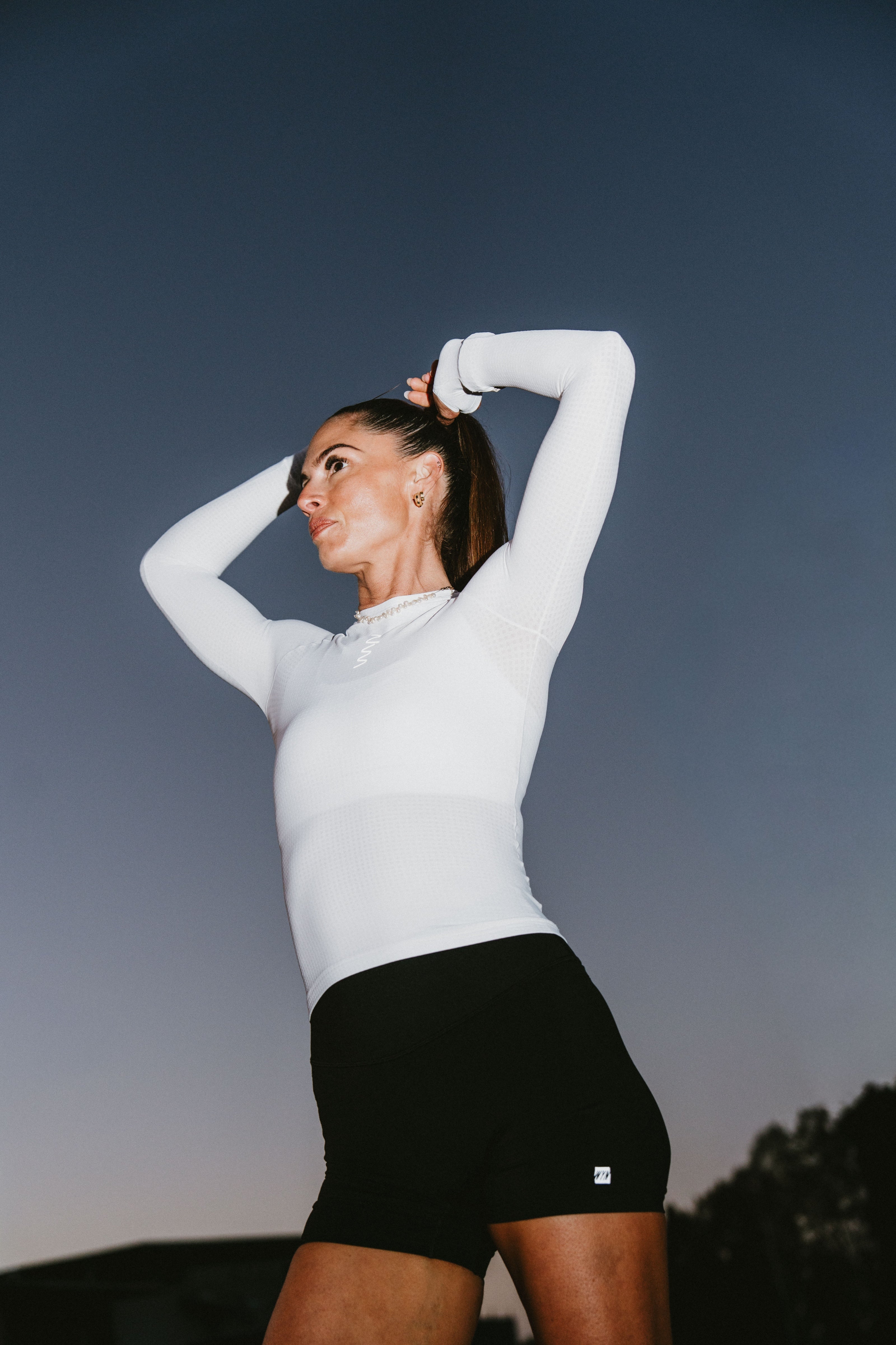 Women's Multi-Sport Base Layer - White