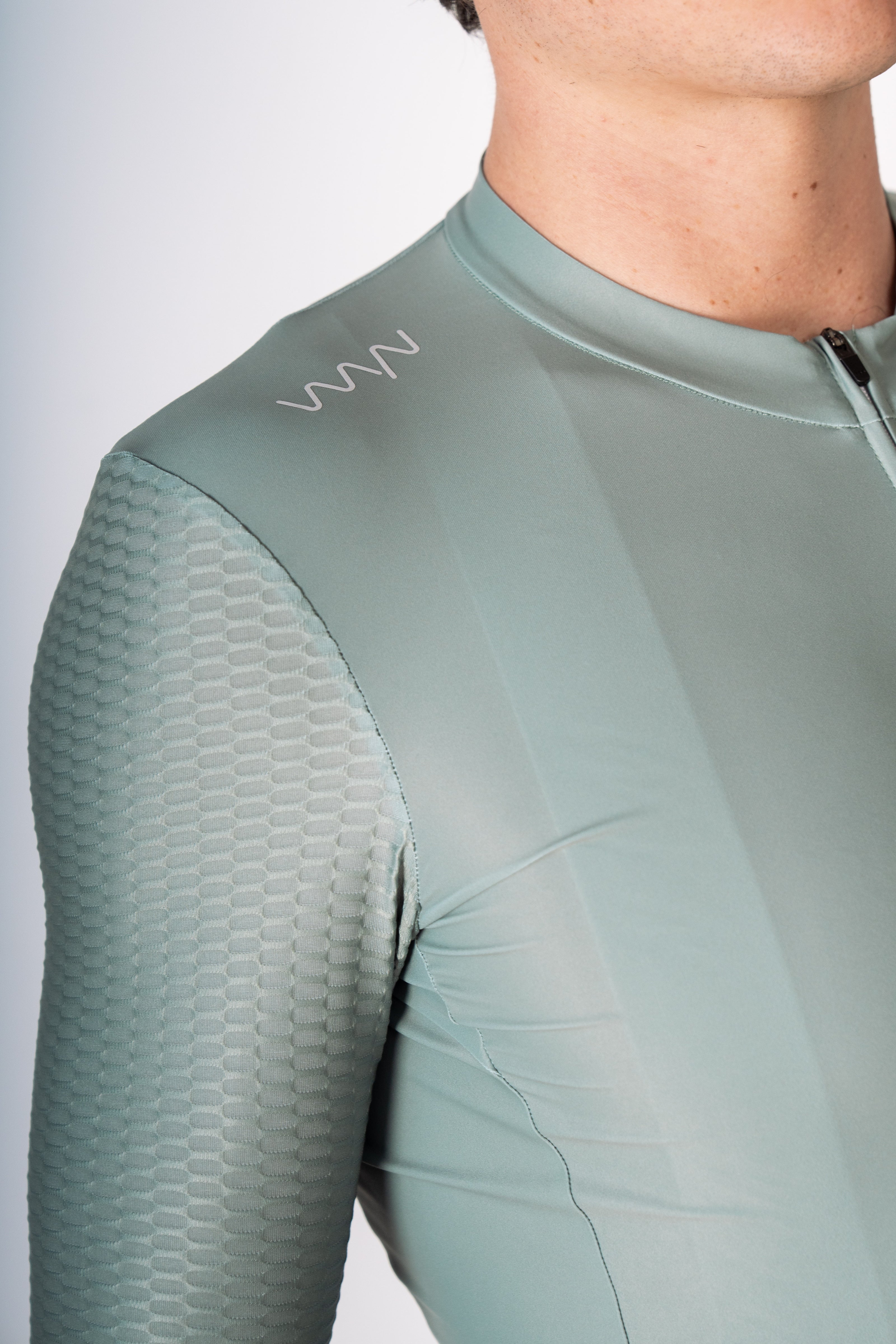 Men's Training Day Long Sleeve Jersey - Sage Green