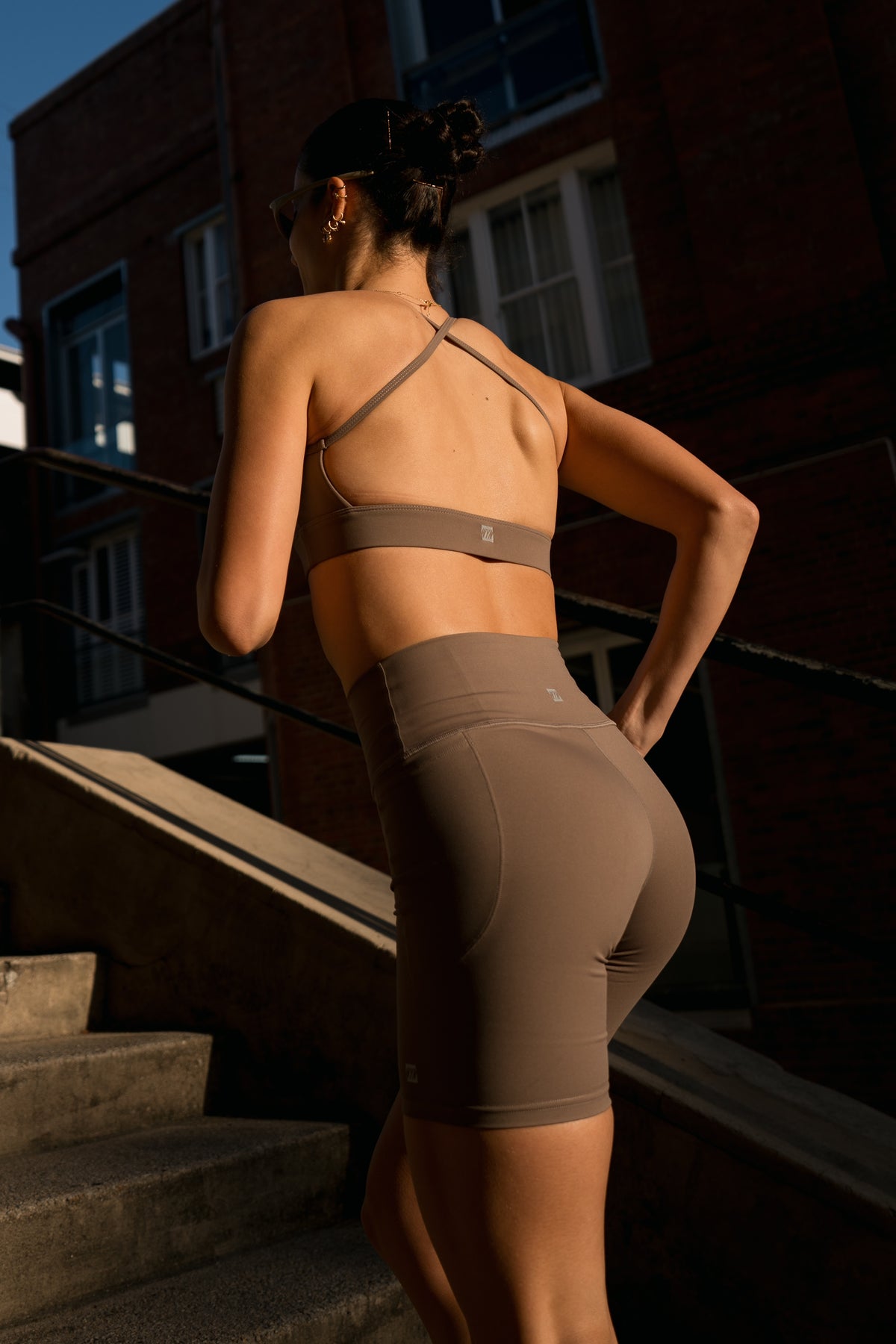 Women's Hybrid Bra - Truffle