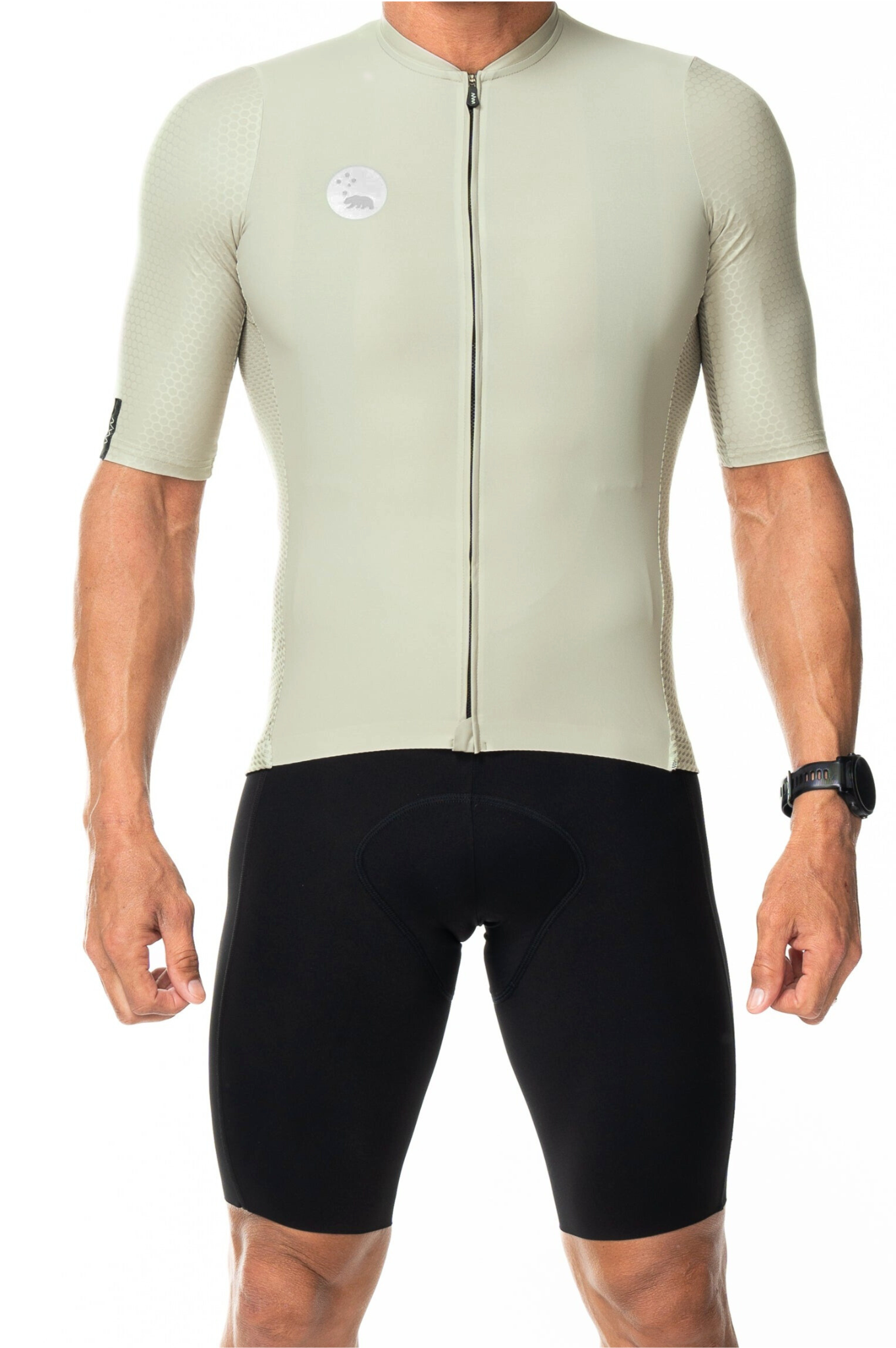 Men's LUCEO Hex Racer Cycling Jersey - Champagne
