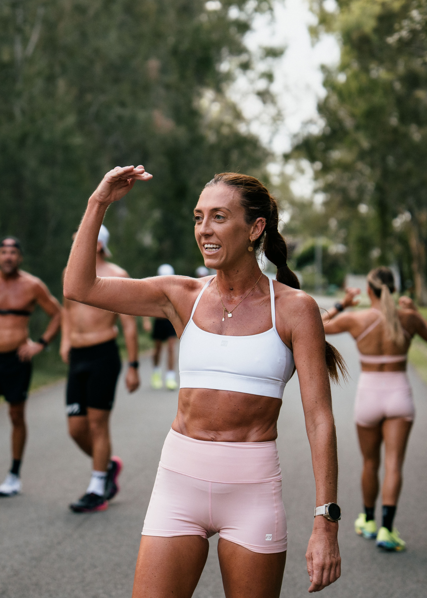 Women's Hybrid Bra - White