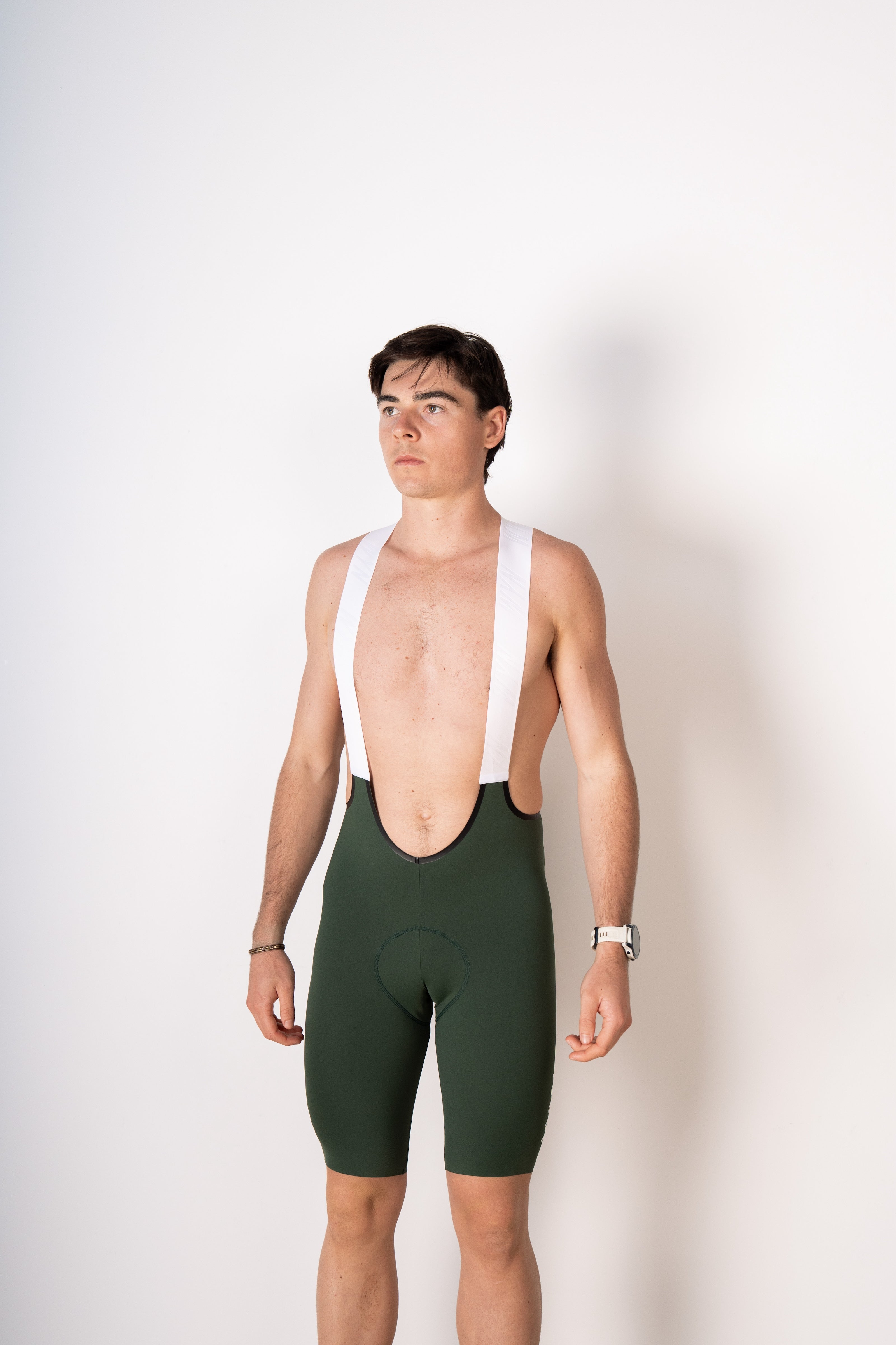 Men's Velocity 3.0 Cycling Bib Shorts - Evergreen