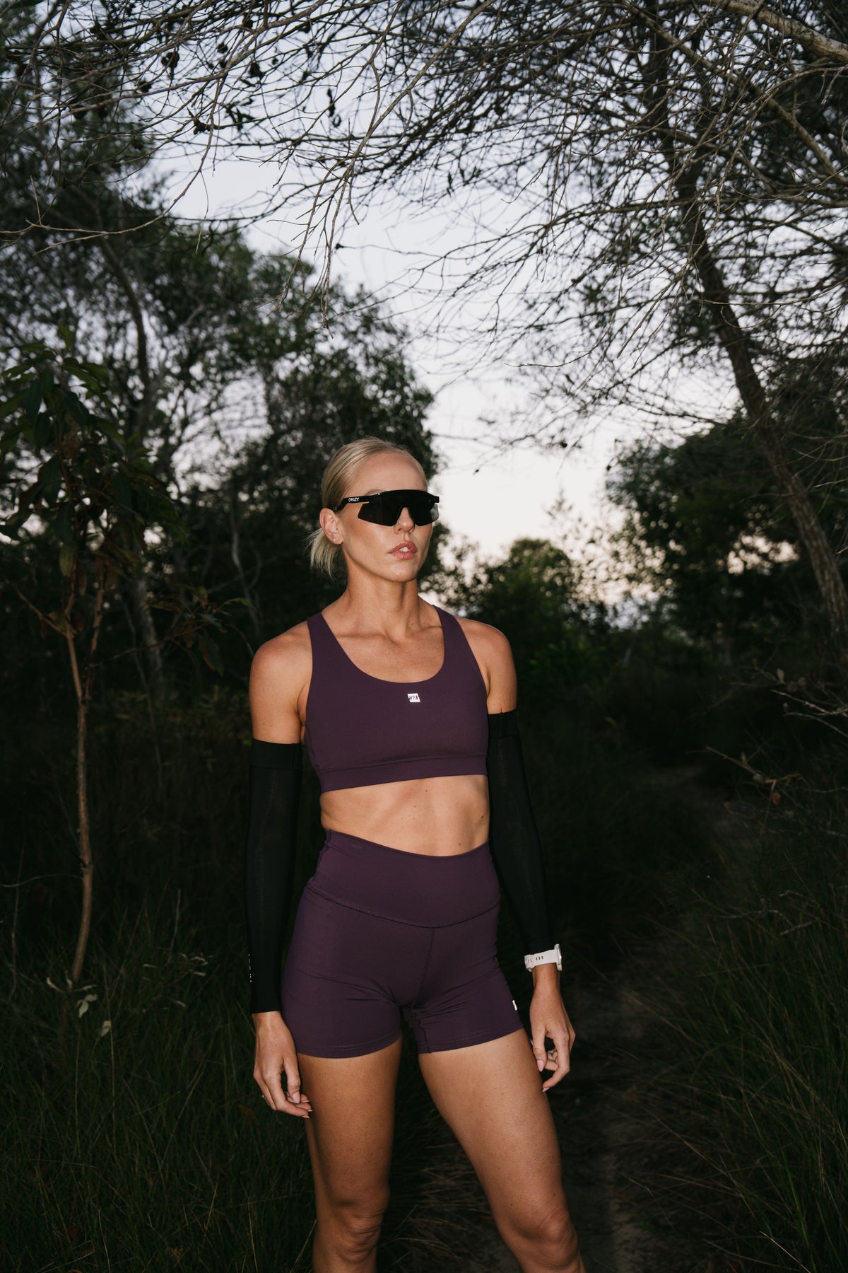 Women's Stride Shorts 4" - Plum