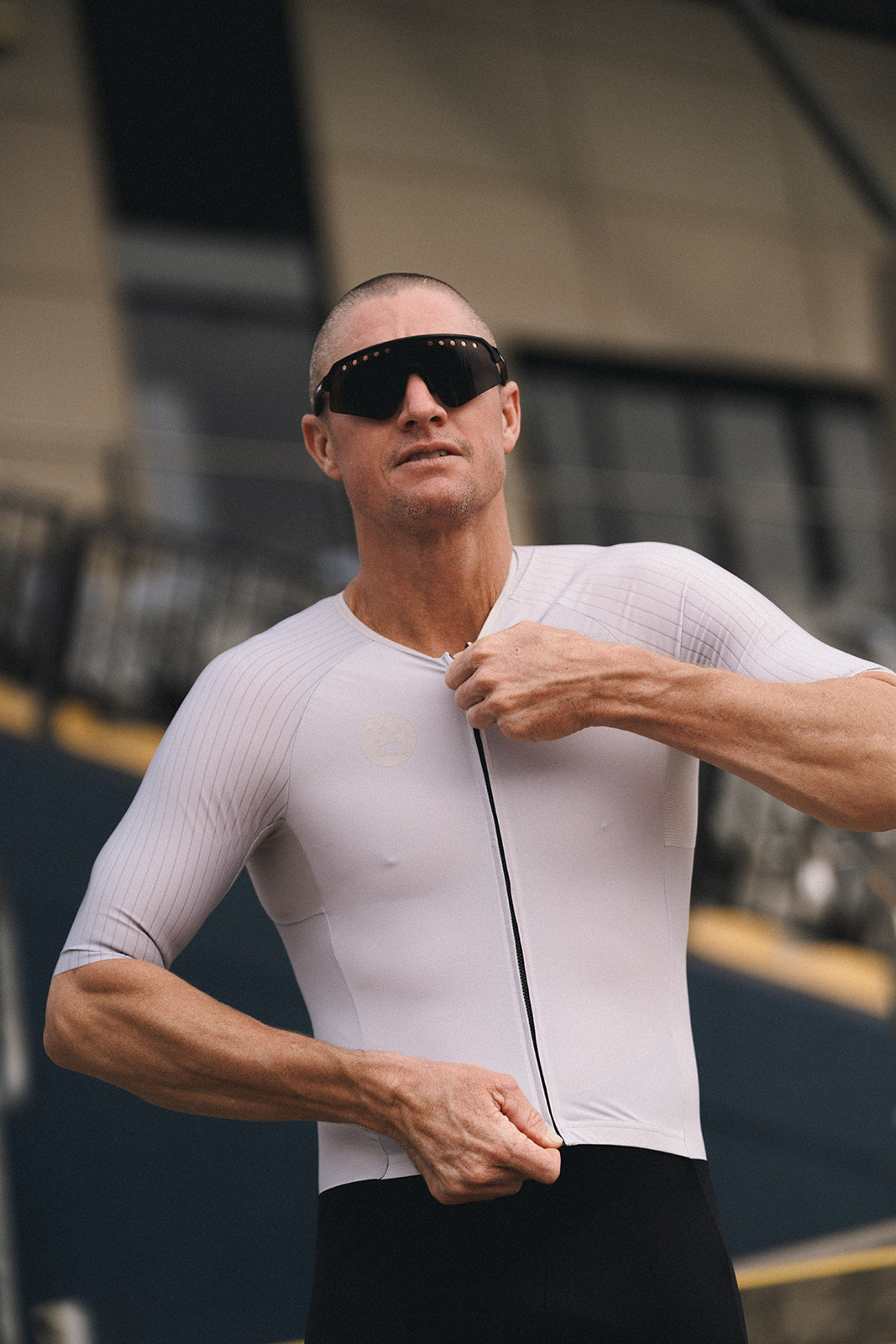 Men's Hi Velocity X Tri Suit - Silver