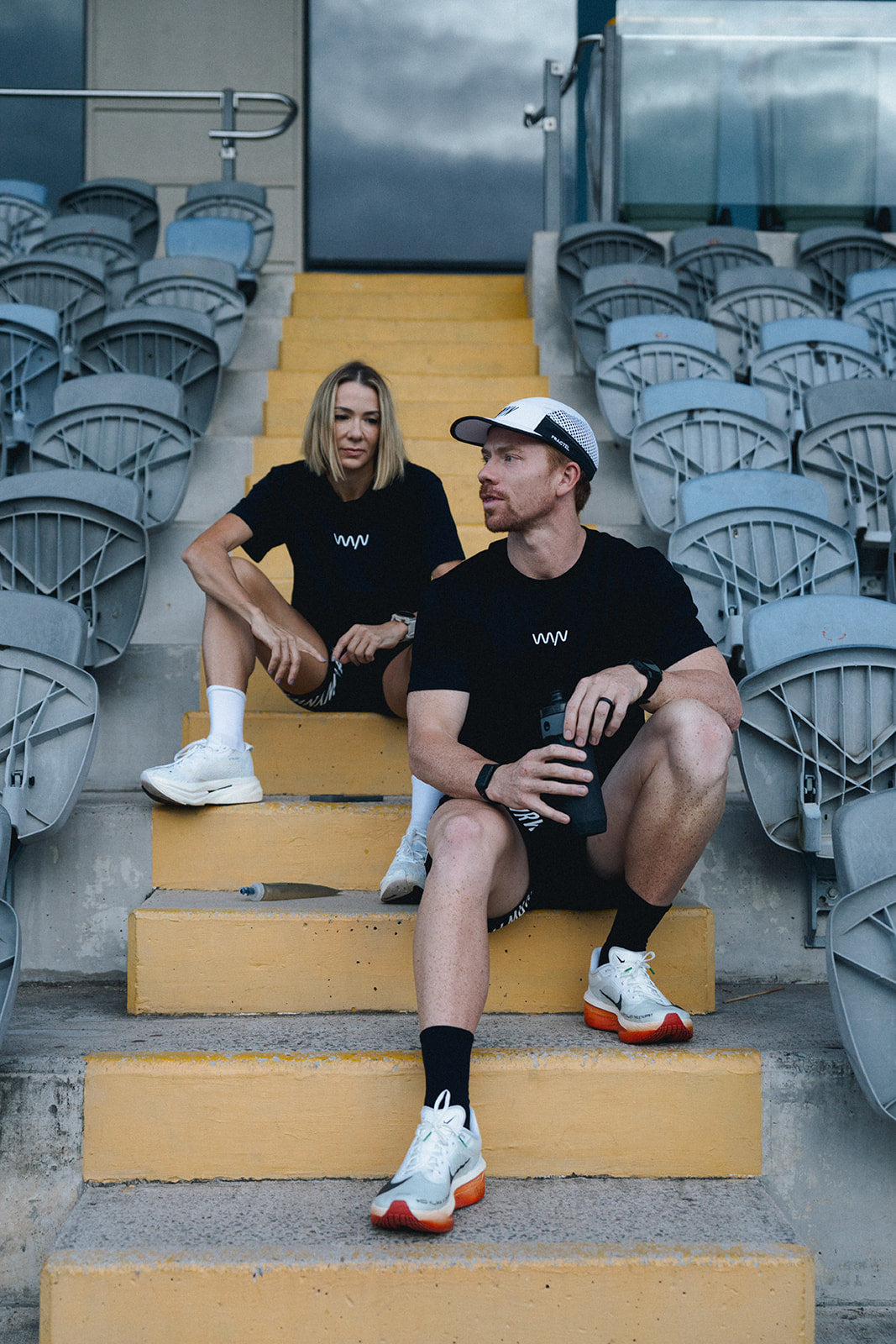 Women's Wave Tee - Black