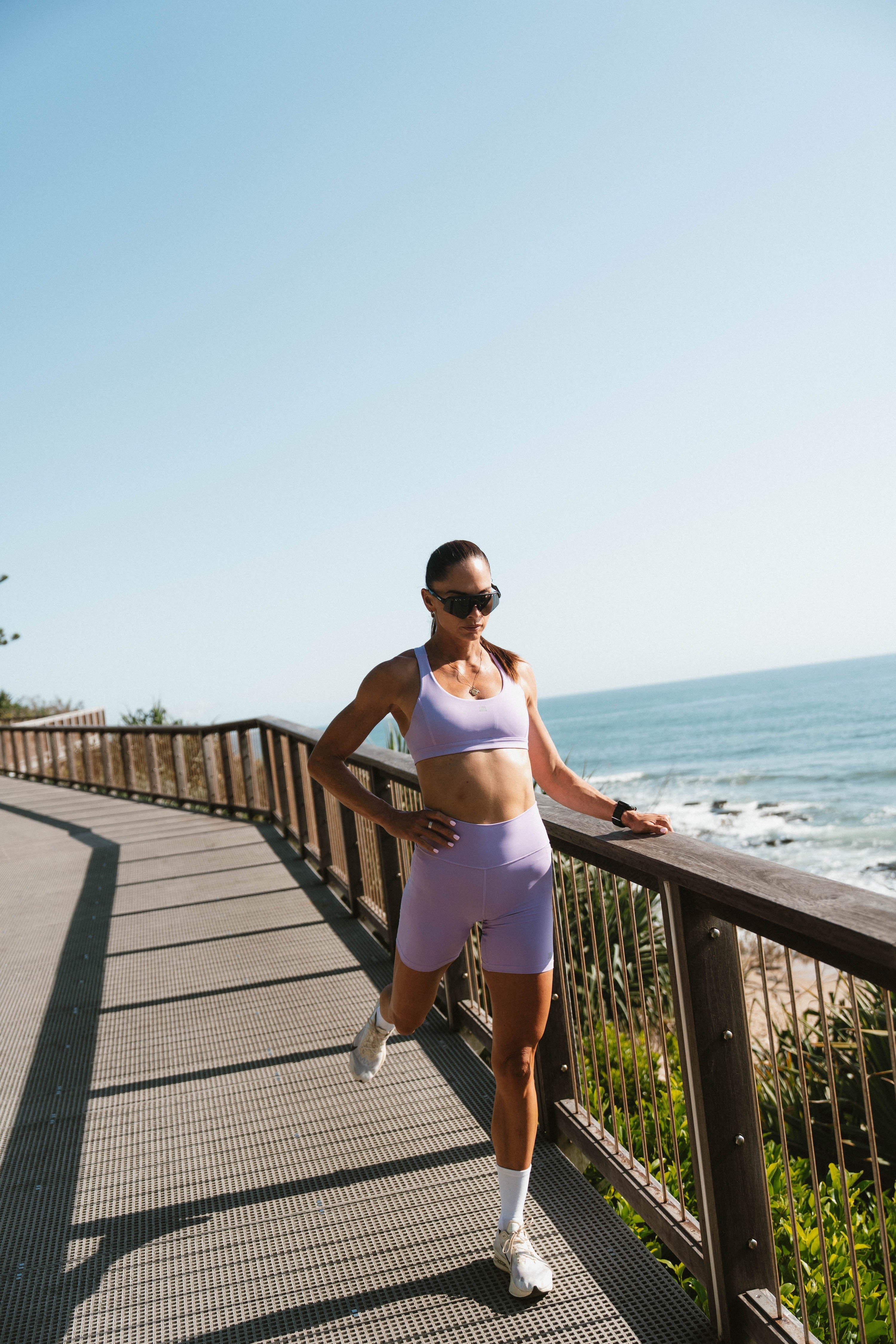 Women's Stride Shorts 6" - Lavender