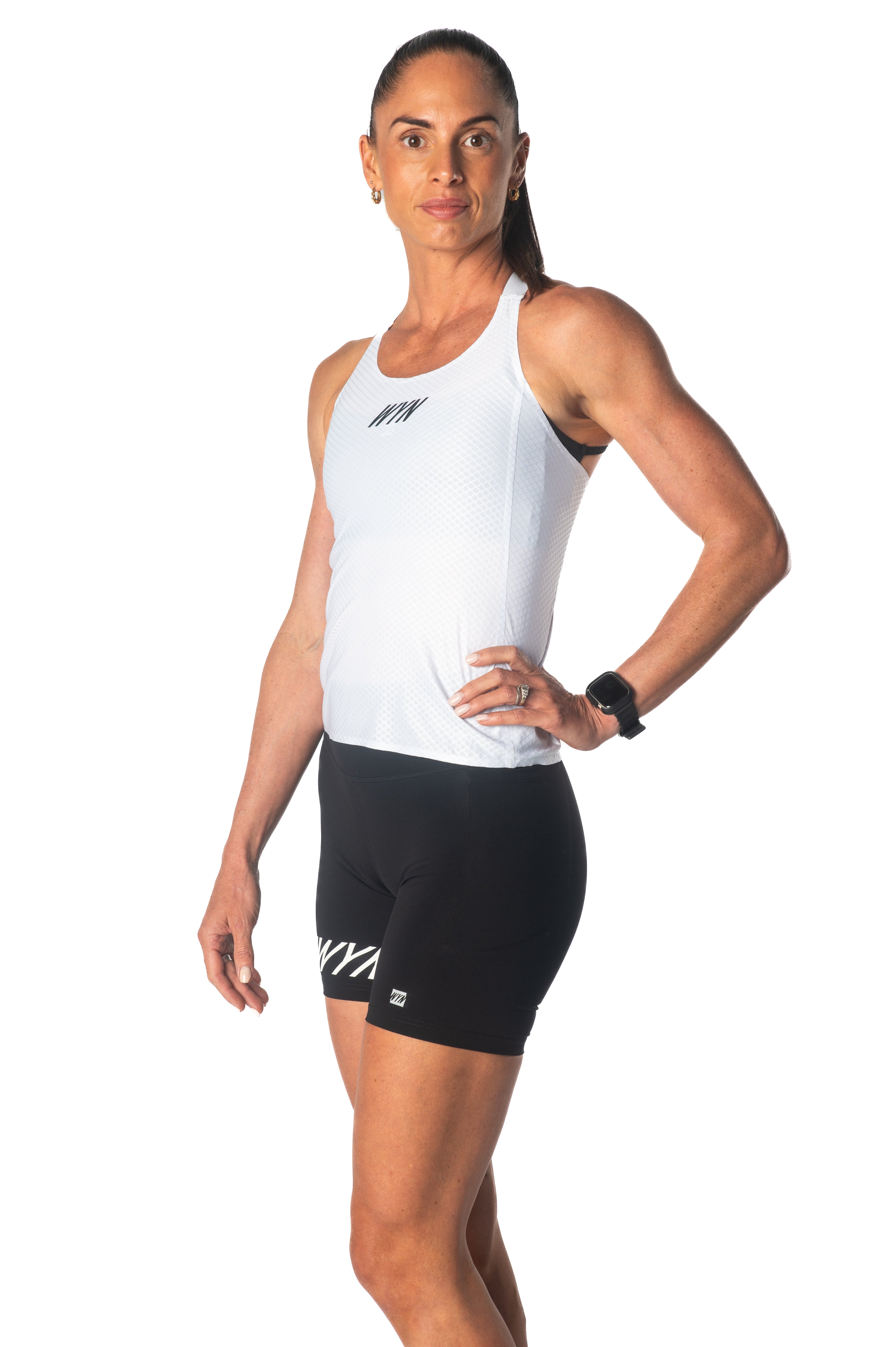Women's Club Tank - White