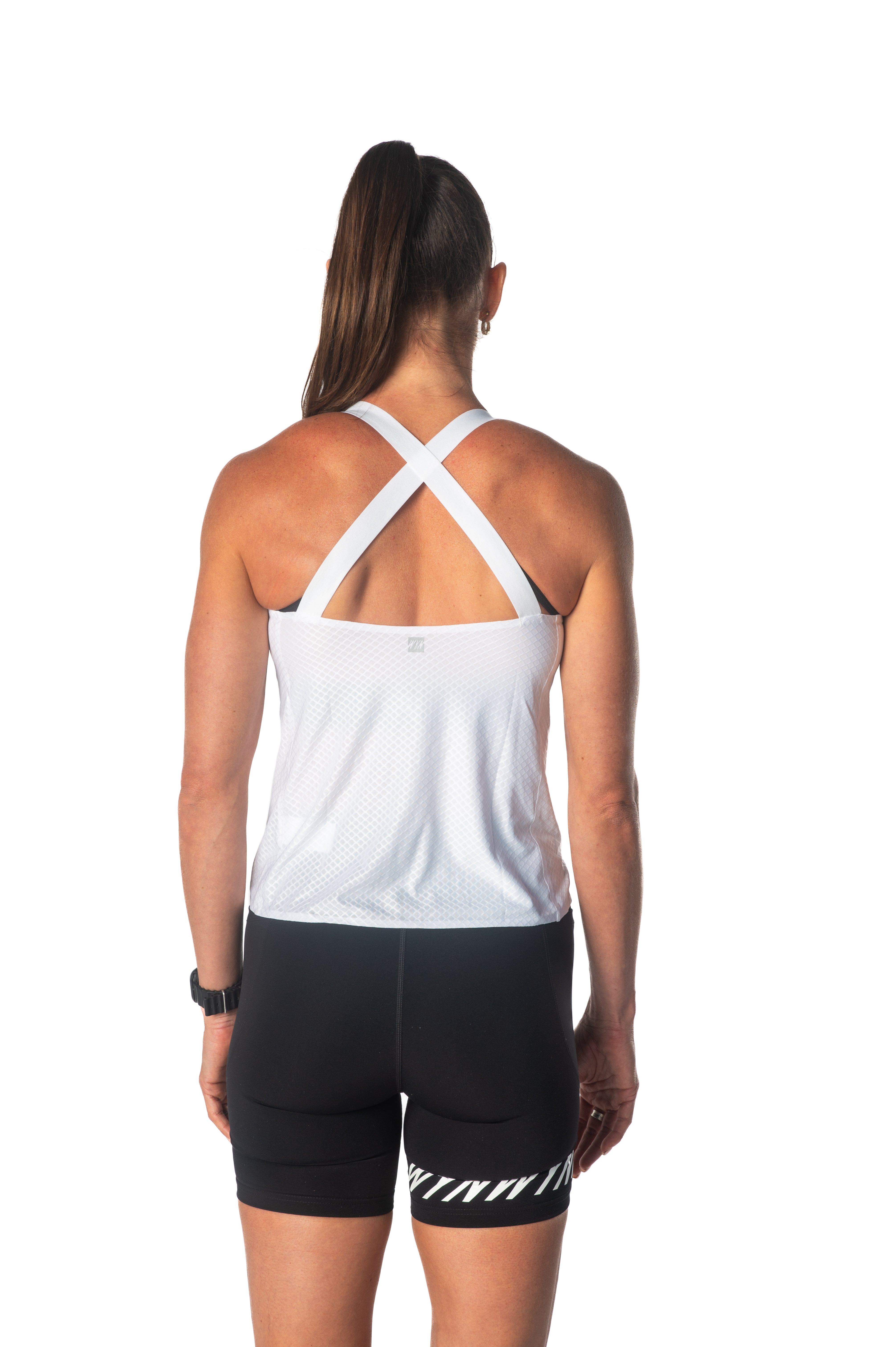 Women's Club Tank - White