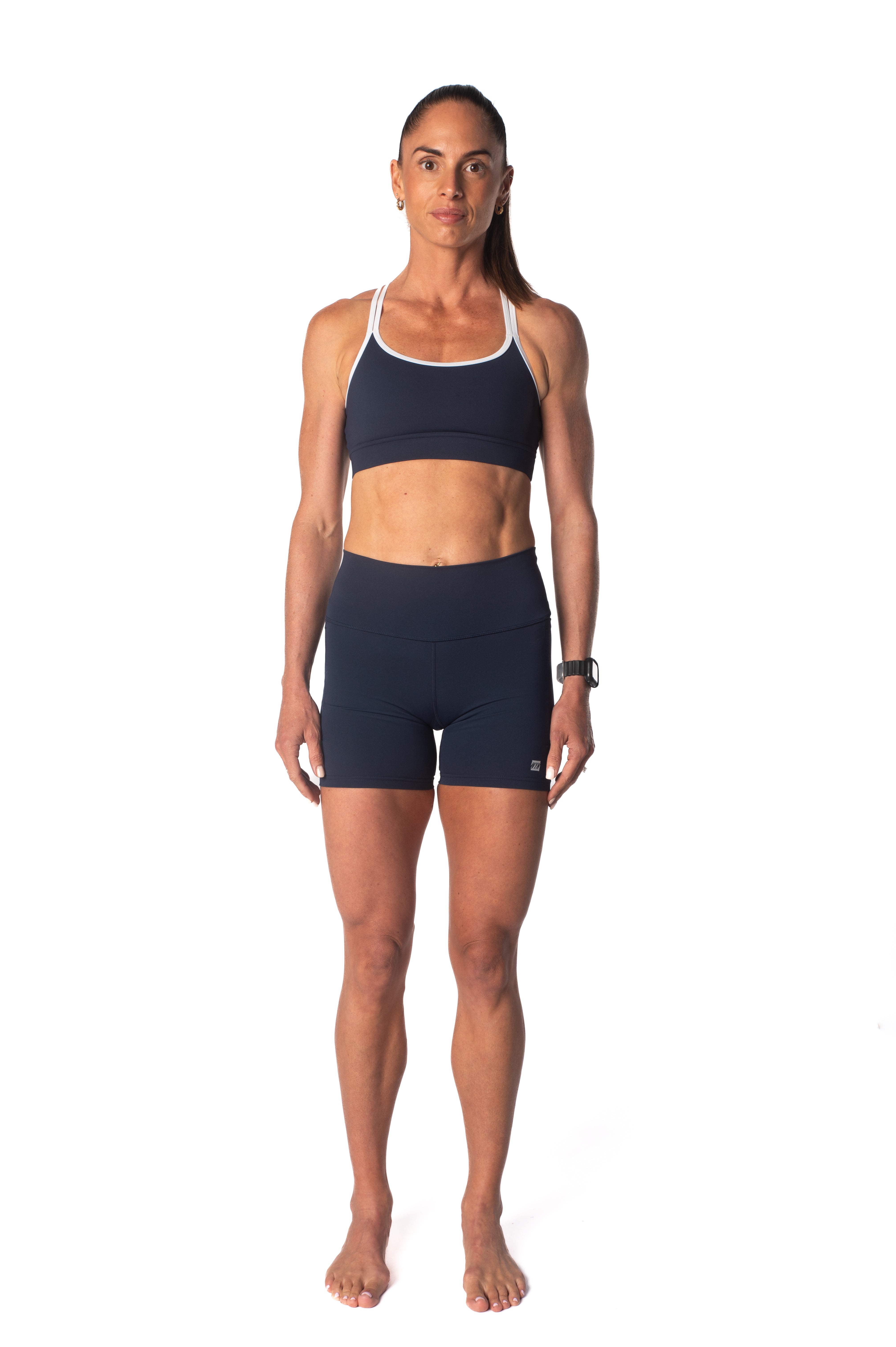 Women's Stride Shorts 4" - Navy
