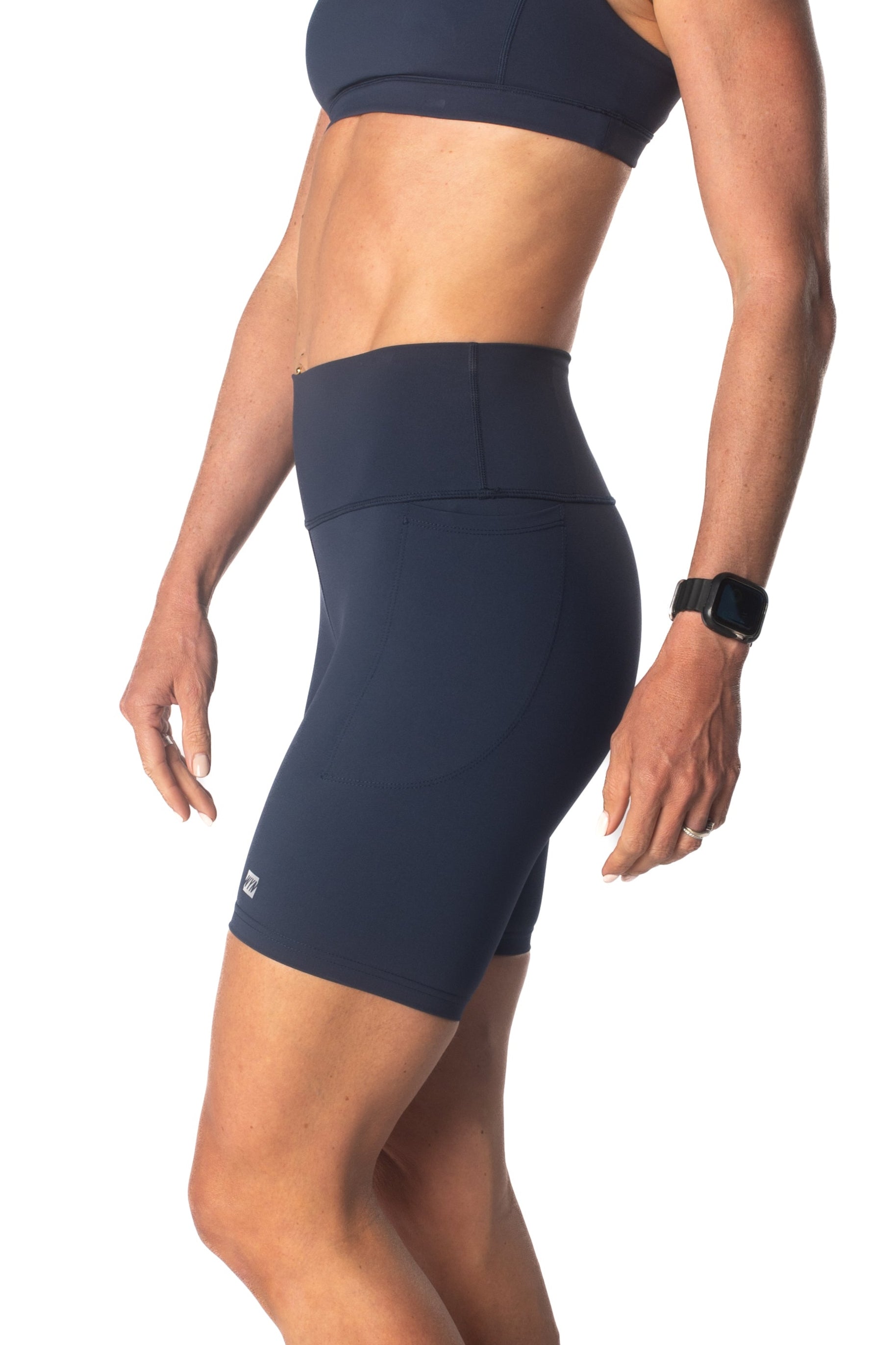 Women's Stride Shorts 6" - Navy