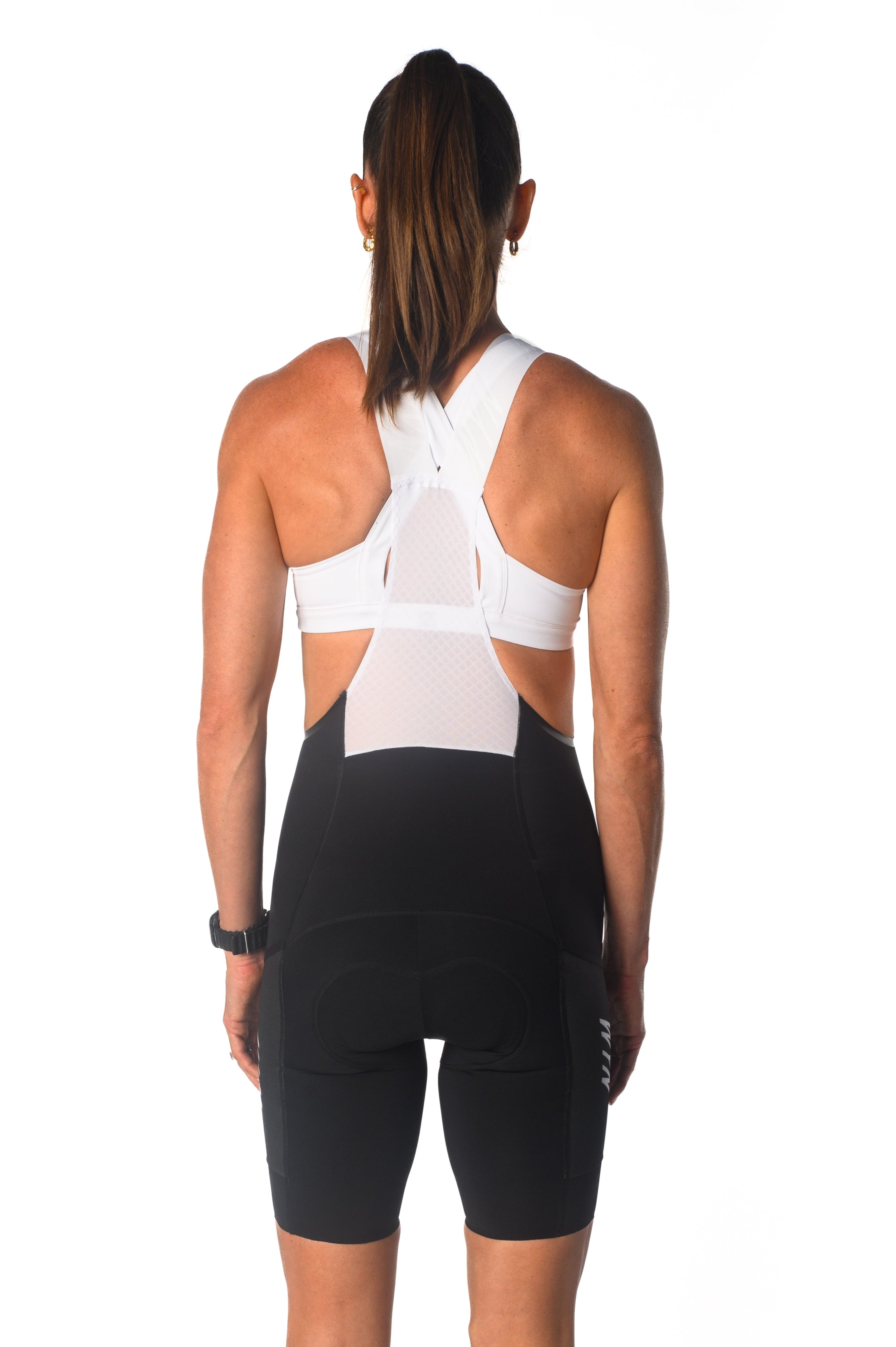 Women's Pannier 2.0 Cycling Bib Shorts - Black